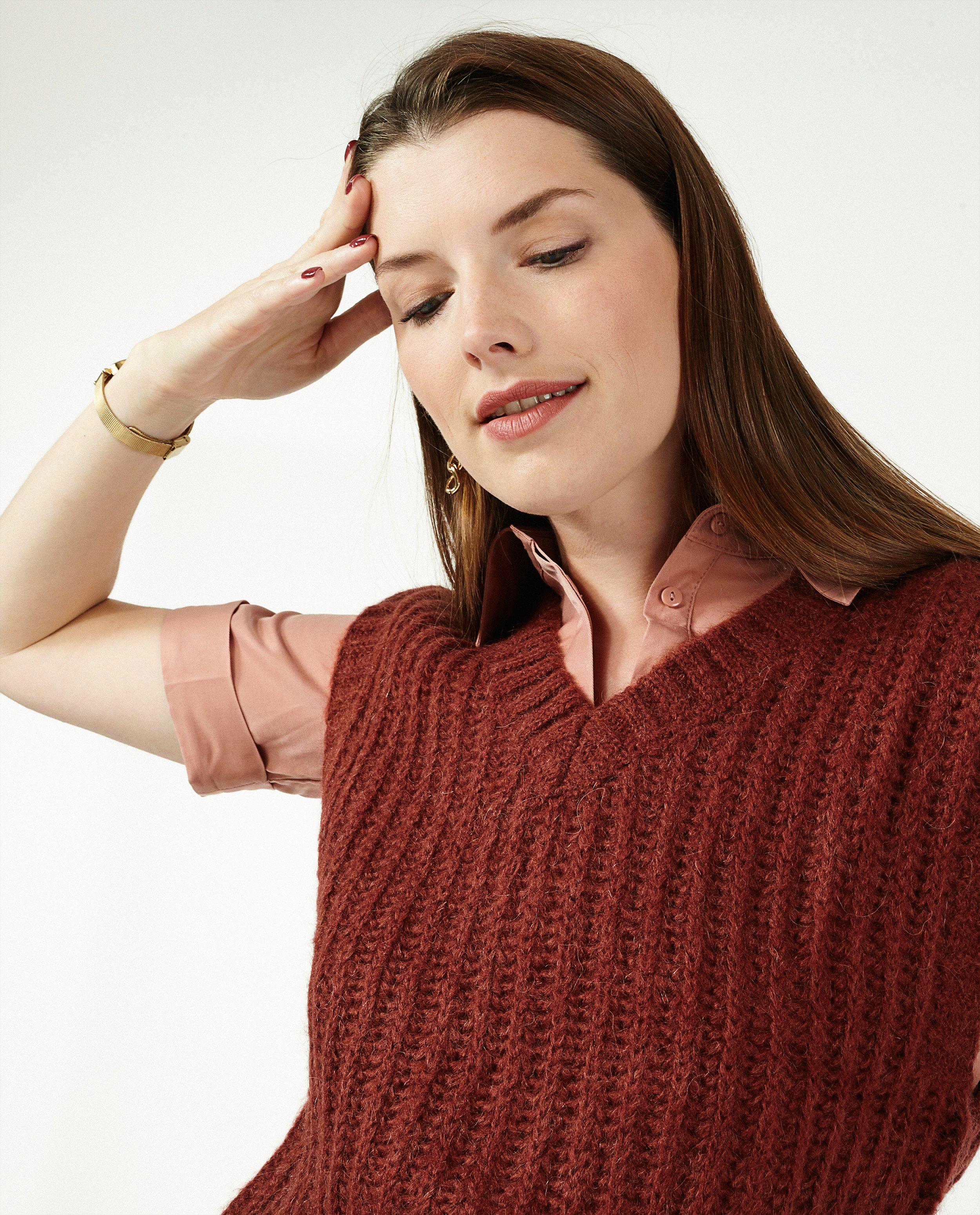 Pulls - Débardeur brun Sora