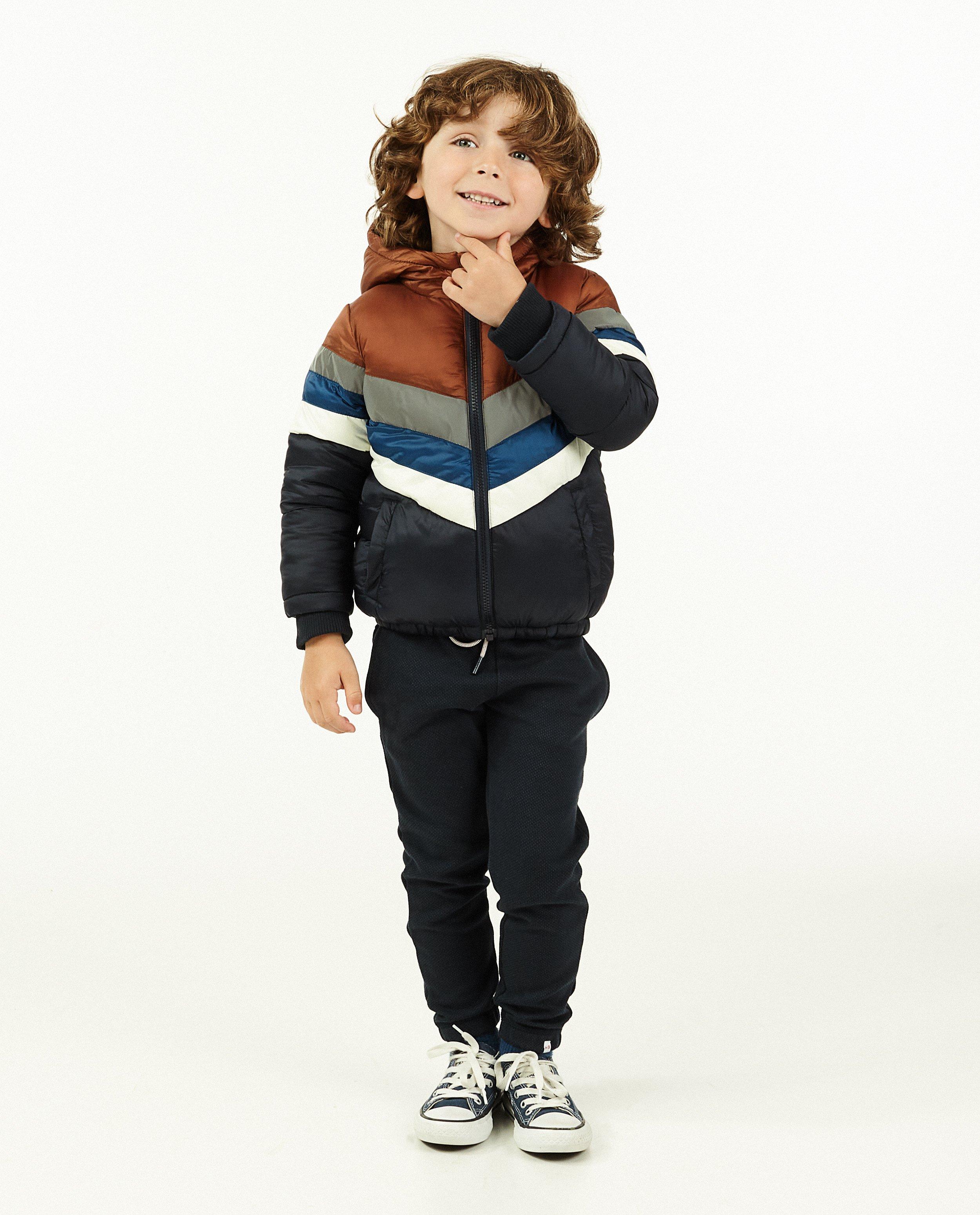 Veste bleue rayée - réfléchissante - Kidz Nation
