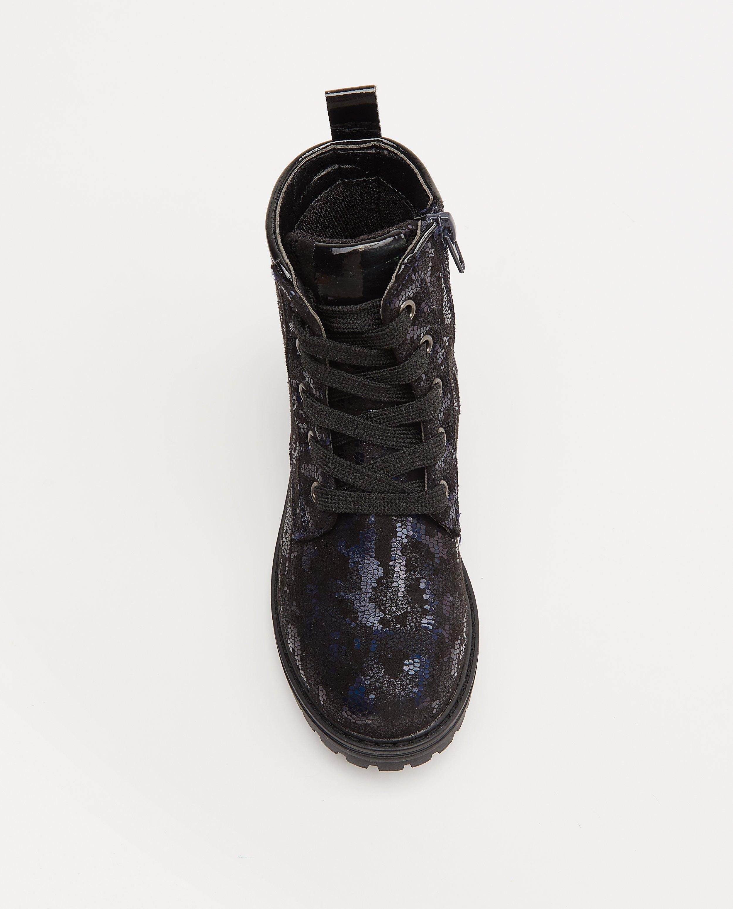 Schoenen - Blauwe laarzen, maat 28-32