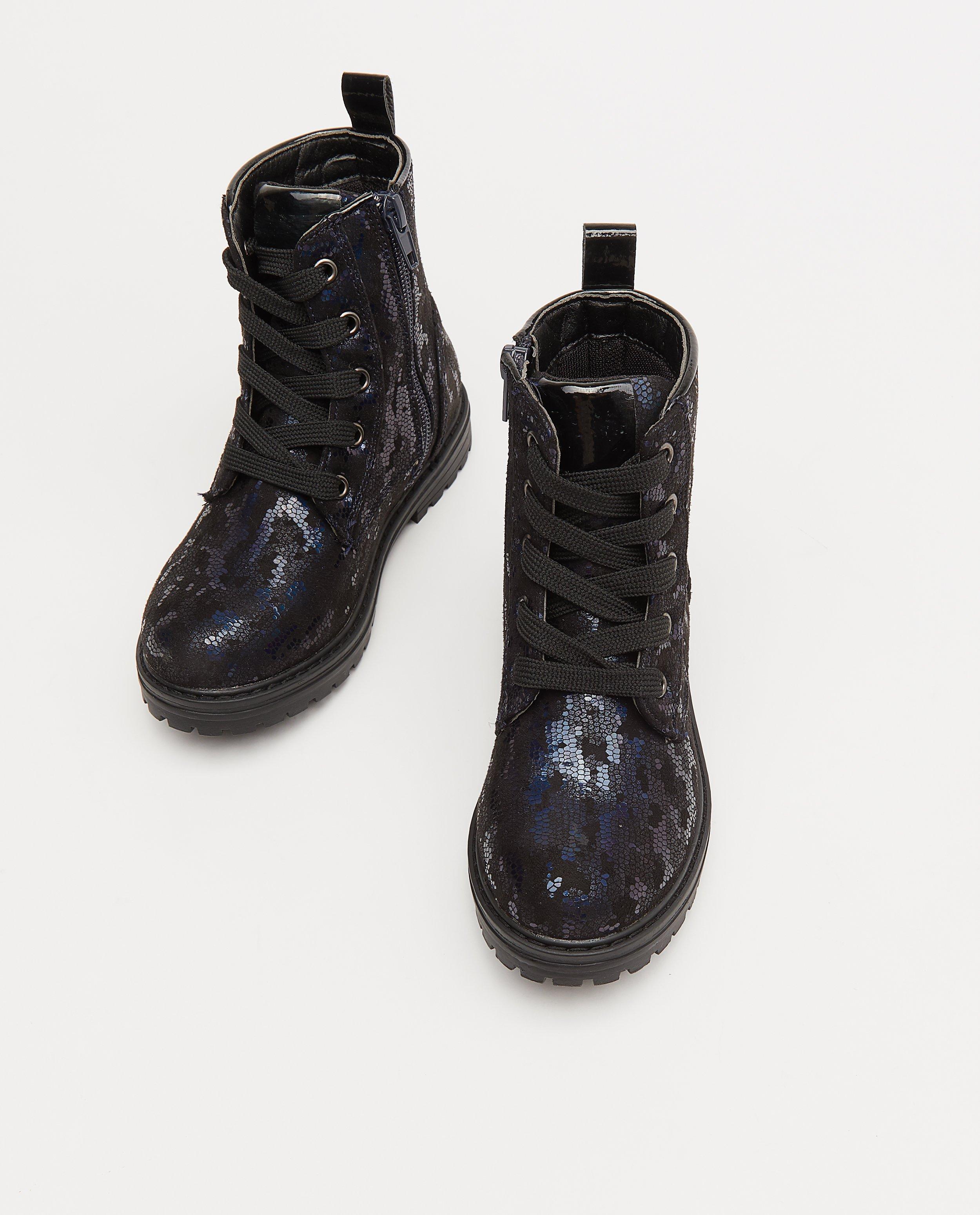 Schoenen - Blauwe laarzen, maat 28-32