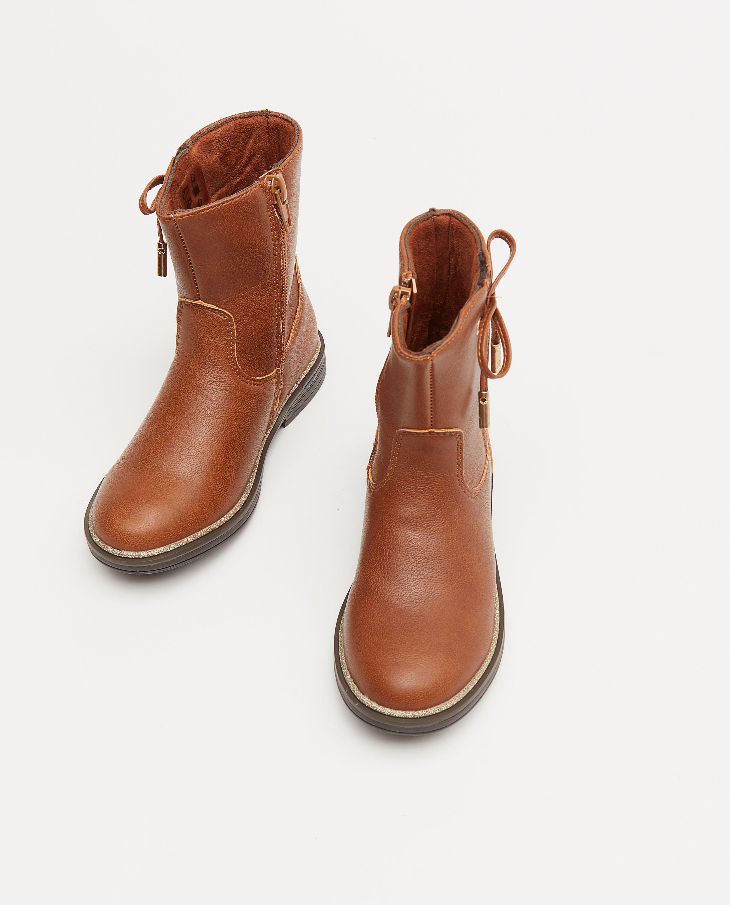Schoenen - Bruine laarzen, maat 28-32