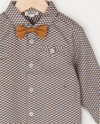 Chemises - Chemise en coton avec nœud Fête