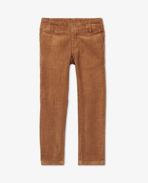 Pantalons - Pantalon brun à carreaux Samson
