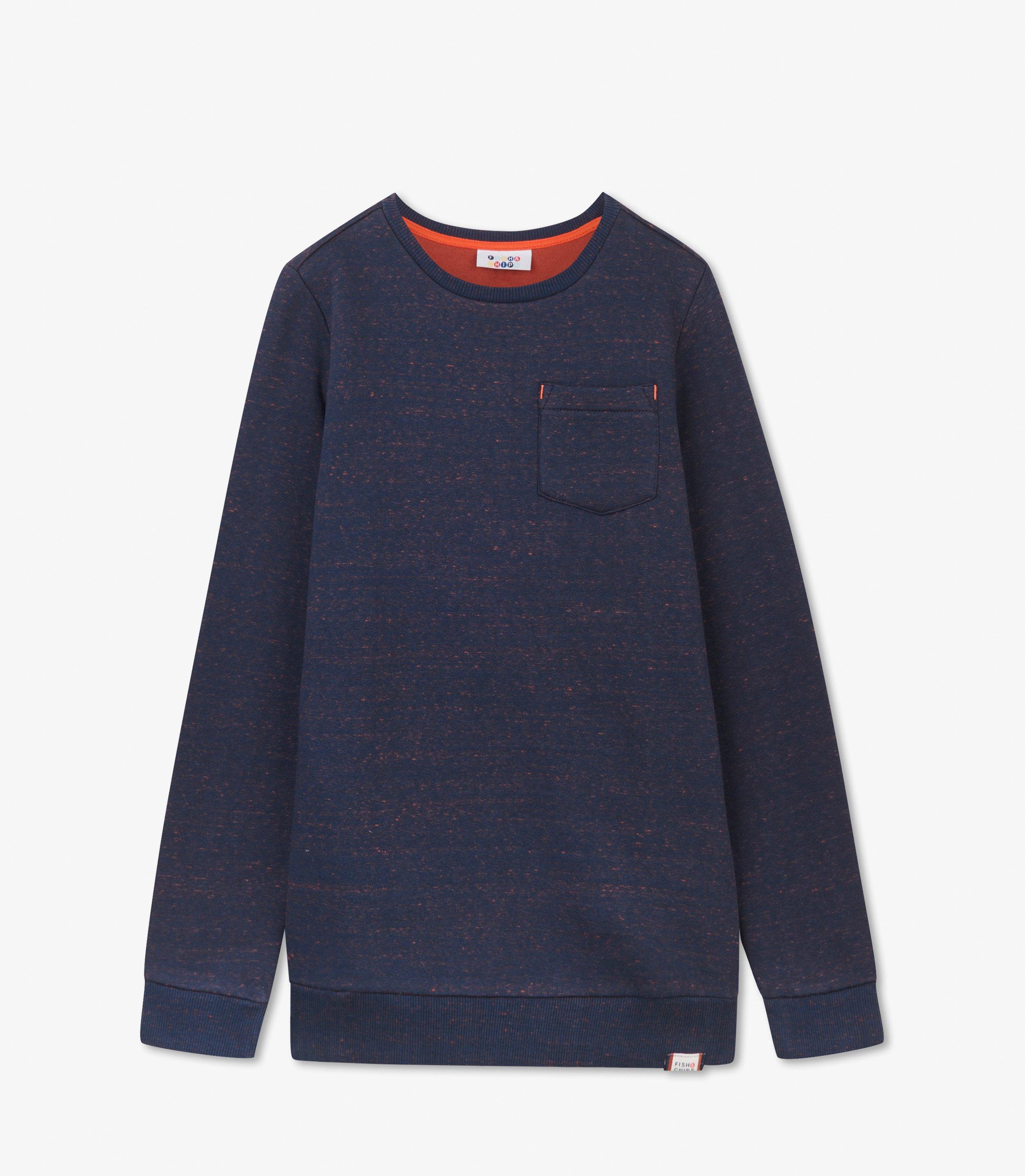 Sweaters - Gemêleerde blauwe sweater