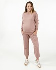 Roze jogger JoliRonde - zwangerschap - Joli Ronde