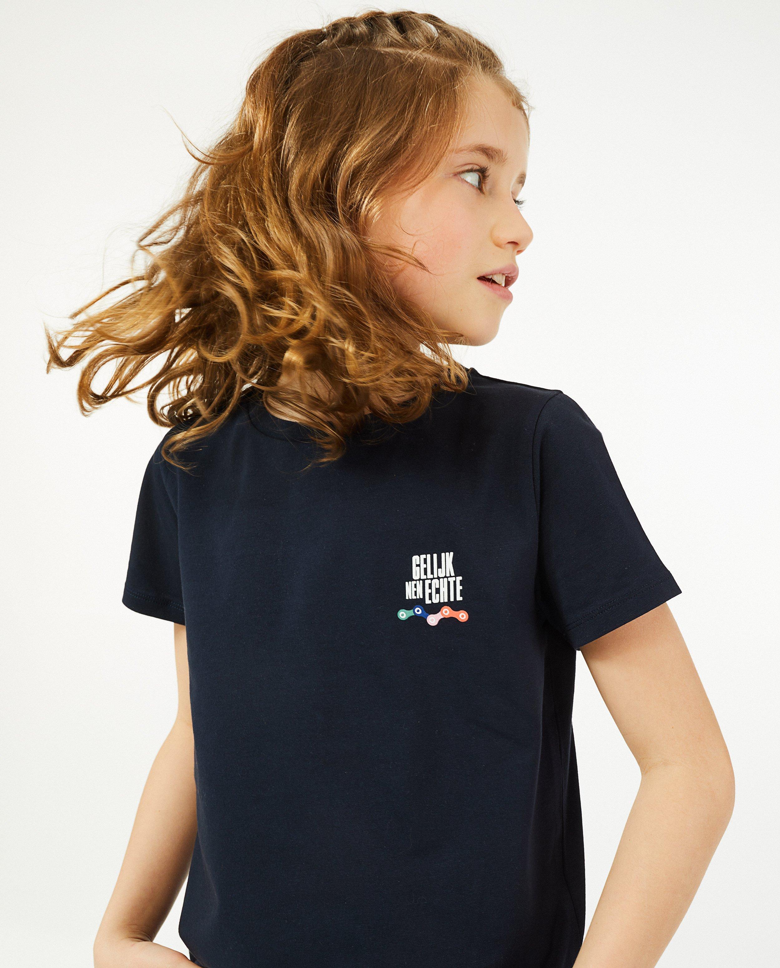 T-shirts - 'Gelijk nen Echte'-T-shirt, 7-14 jaar