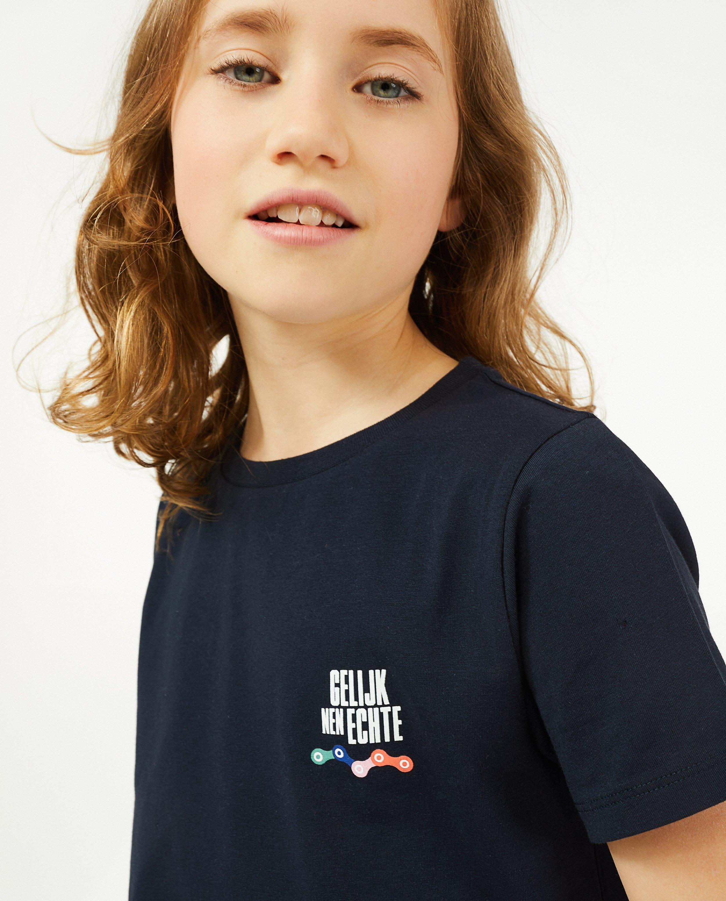 T-shirts - 'Gelijk nen Echte'-T-shirt, 7-14 jaar