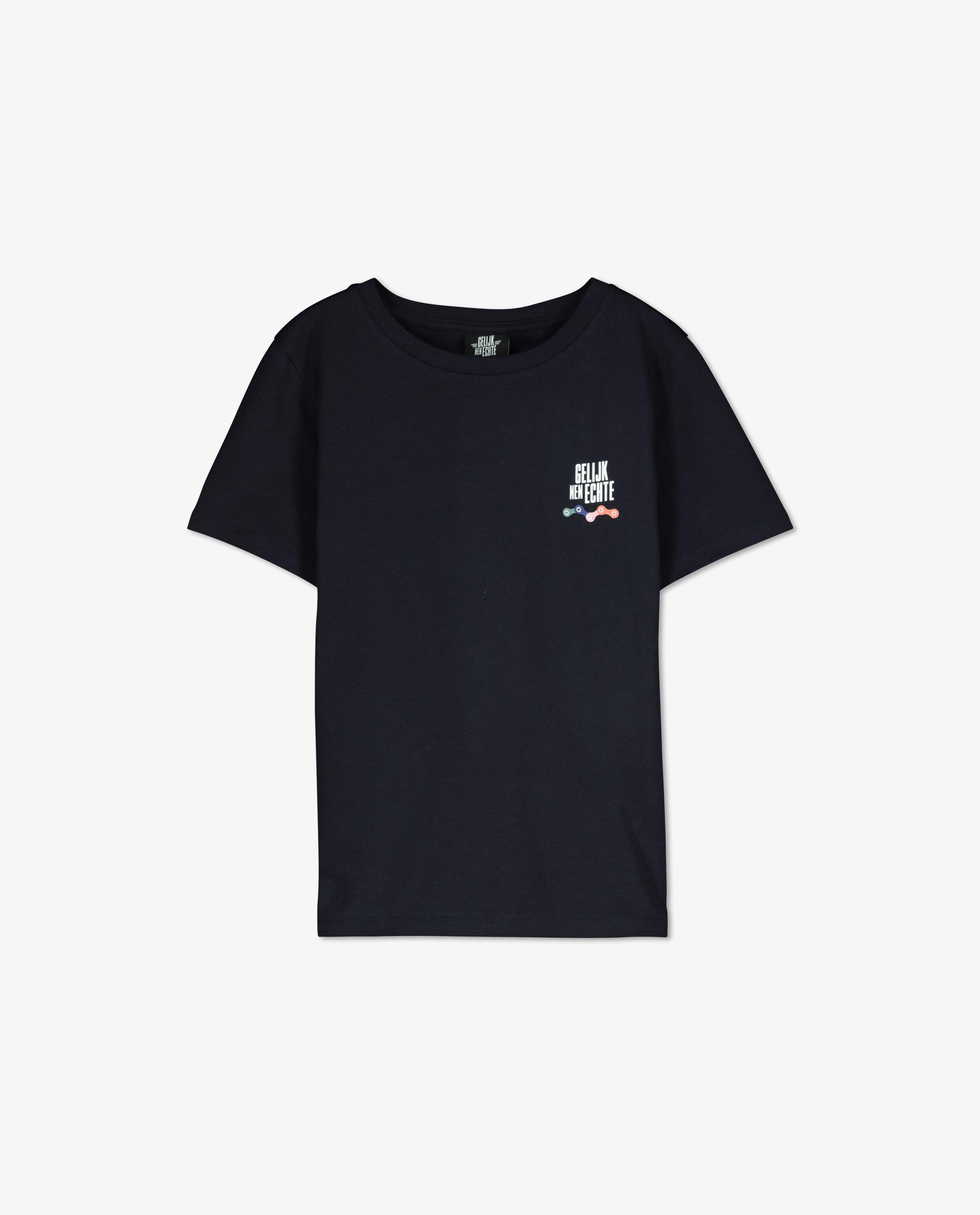 T-shirts - 'Gelijk nen Echte'-T-shirt, 7-14 jaar