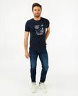 'Gelijk nen Echte'-T-shirt, heren - met print - Kom op tegen Kanker