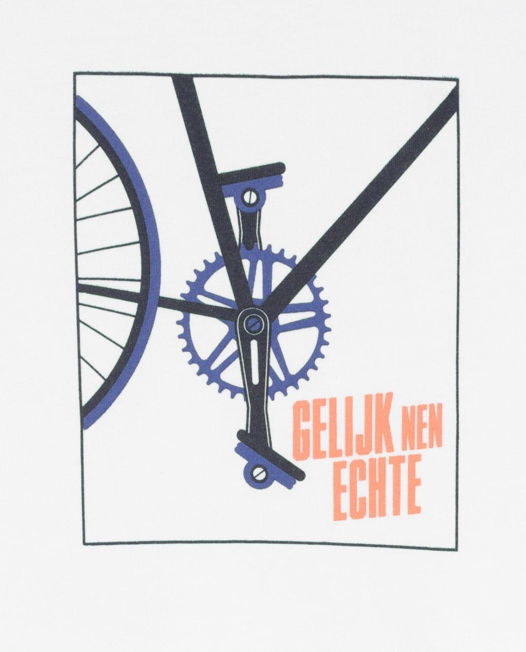 T-shirts - 'Gelijk nen Echte'-T-shirt, 2-7 jaar