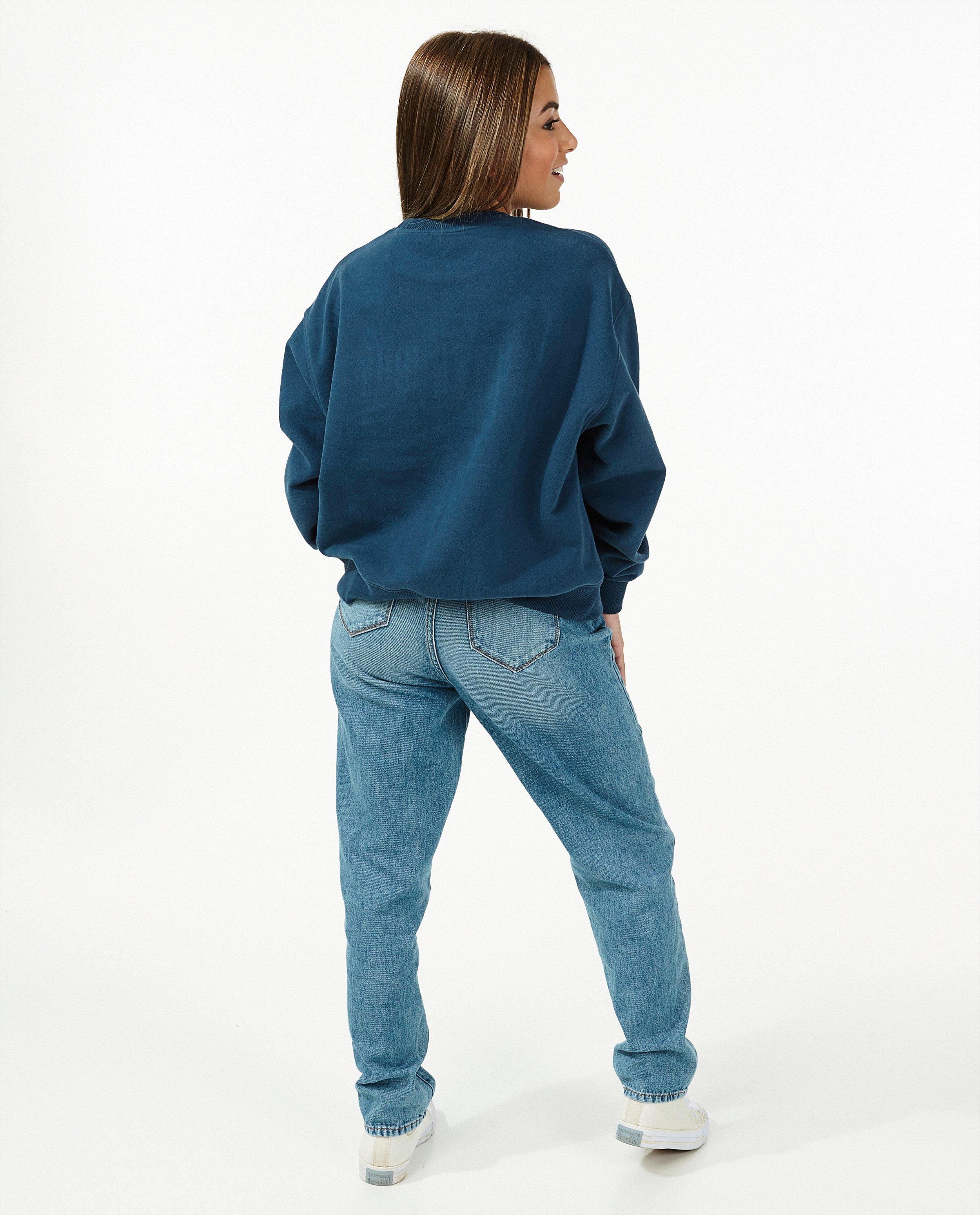 Sweaters - Blauwe sweater Nour en Fatma