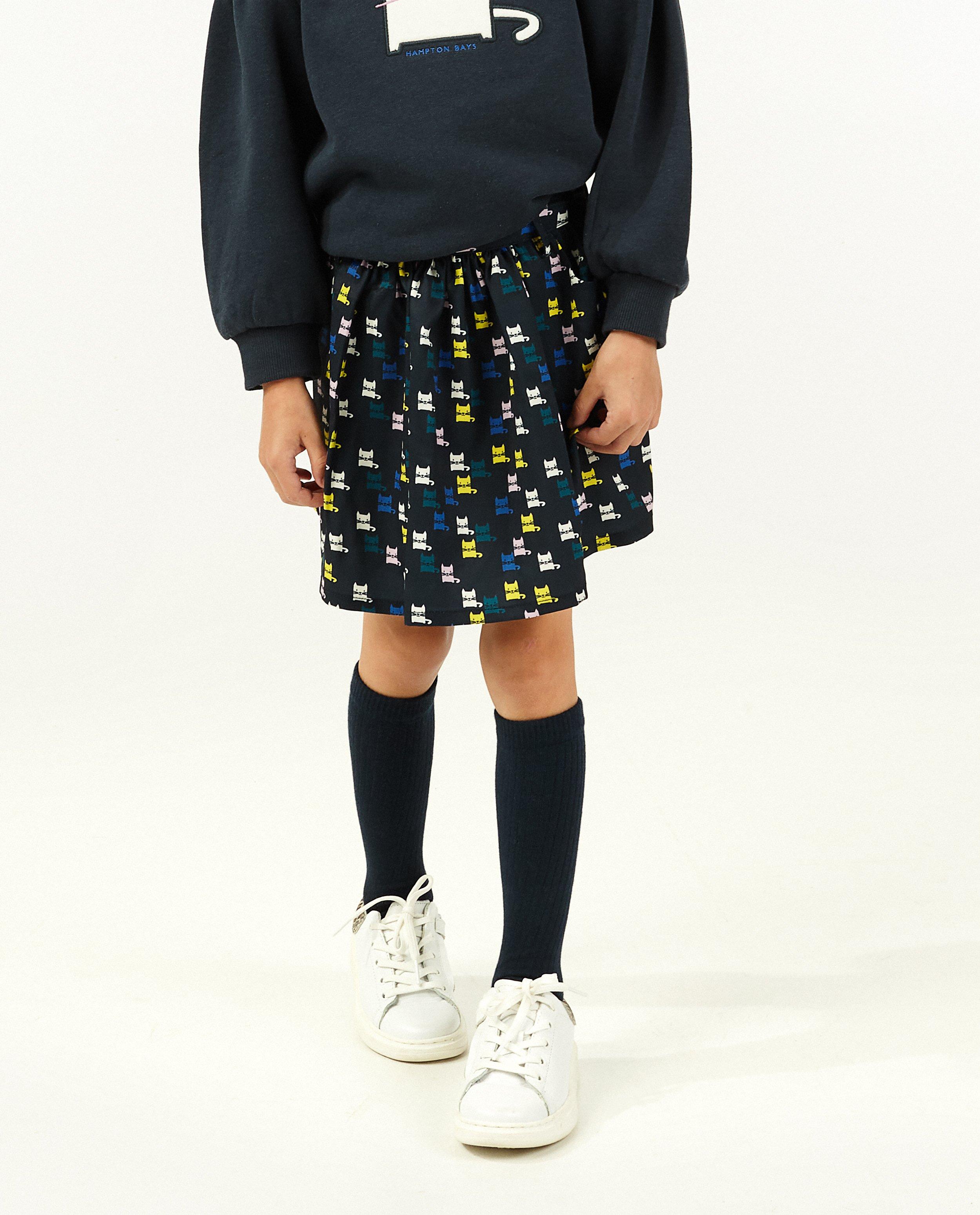 Shorts - Jupe bleue à imprimé Hampton Bays