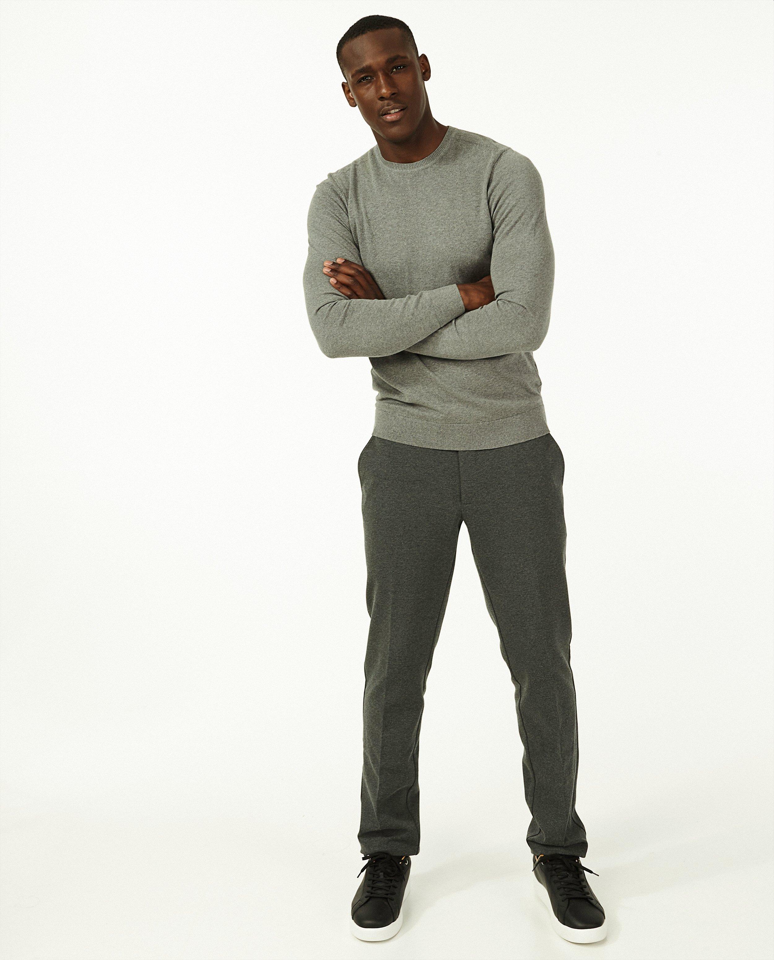 Pantalon de costume gris - chiné - Iveo