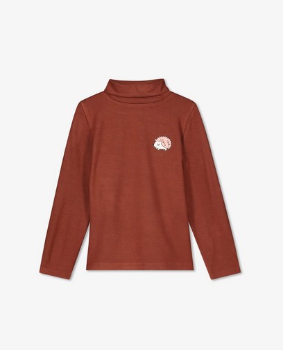 Bruine souspull met patch Bruine souspull met patch