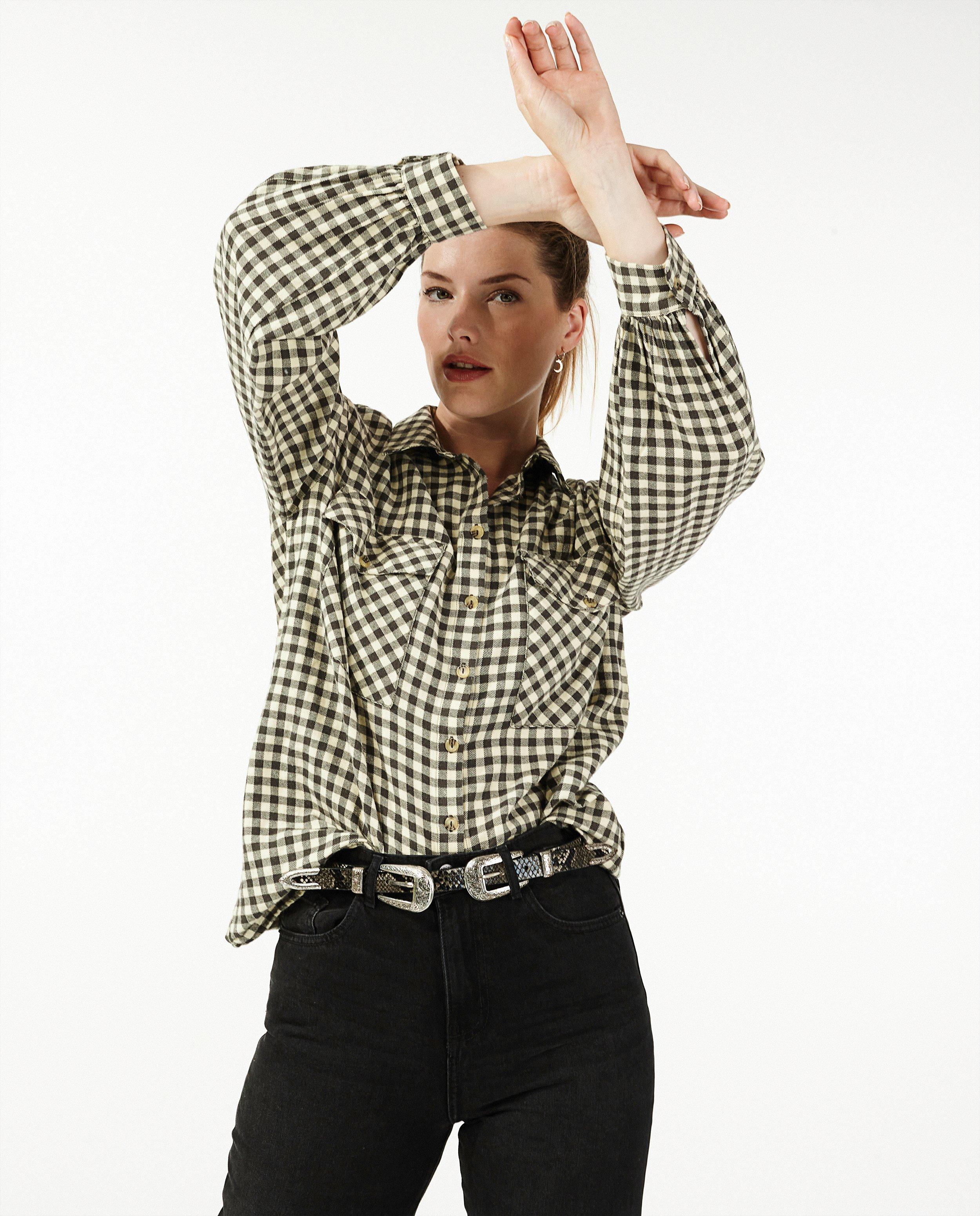Jeans - Zwarte mom jeans Mia Sora