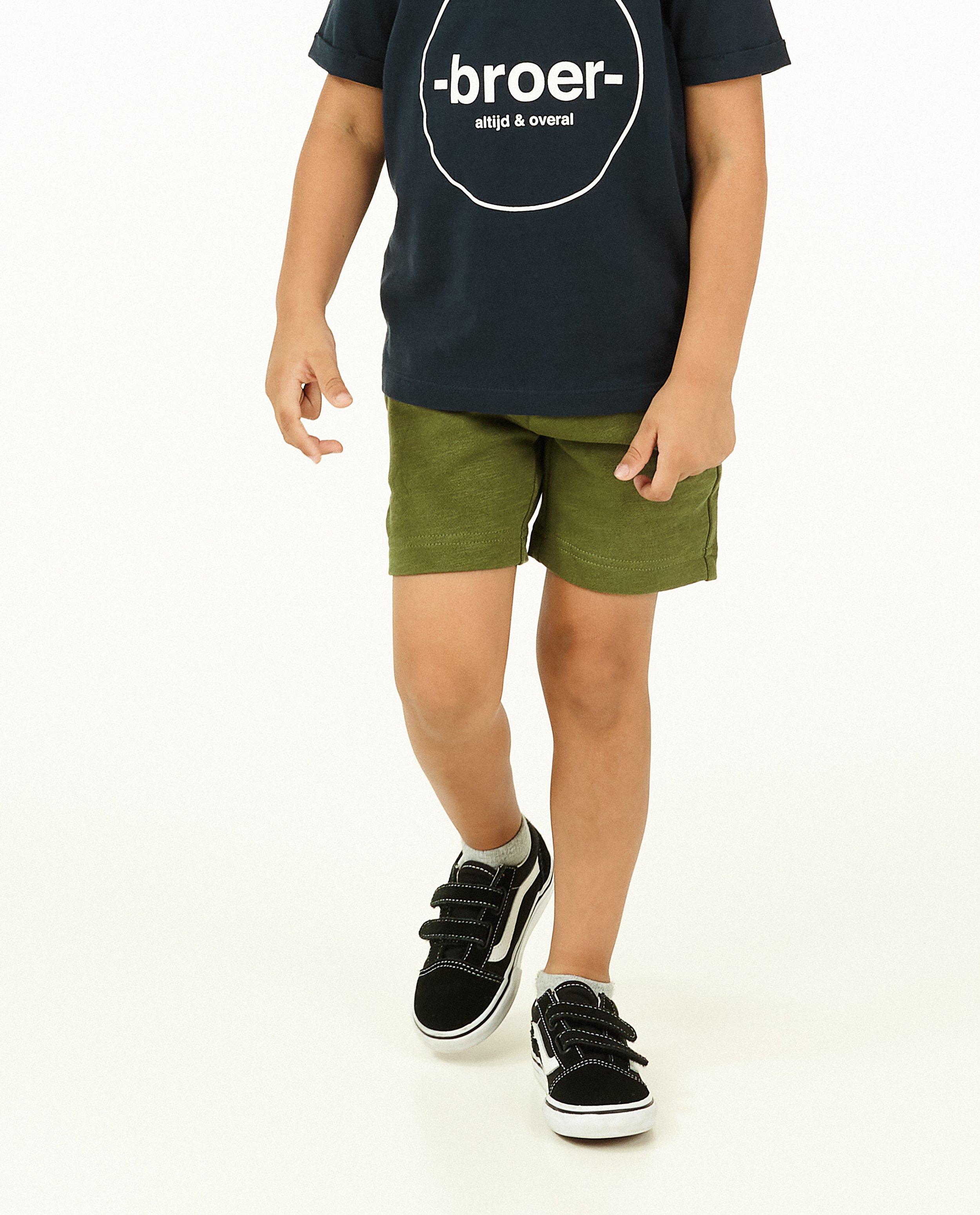 Shorts - Short molletonné vert BESTies, 2-8 ans