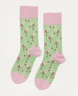 Biokatoenen kousen Dilly Socks, 36-40 - met allover print - Dilly Socks