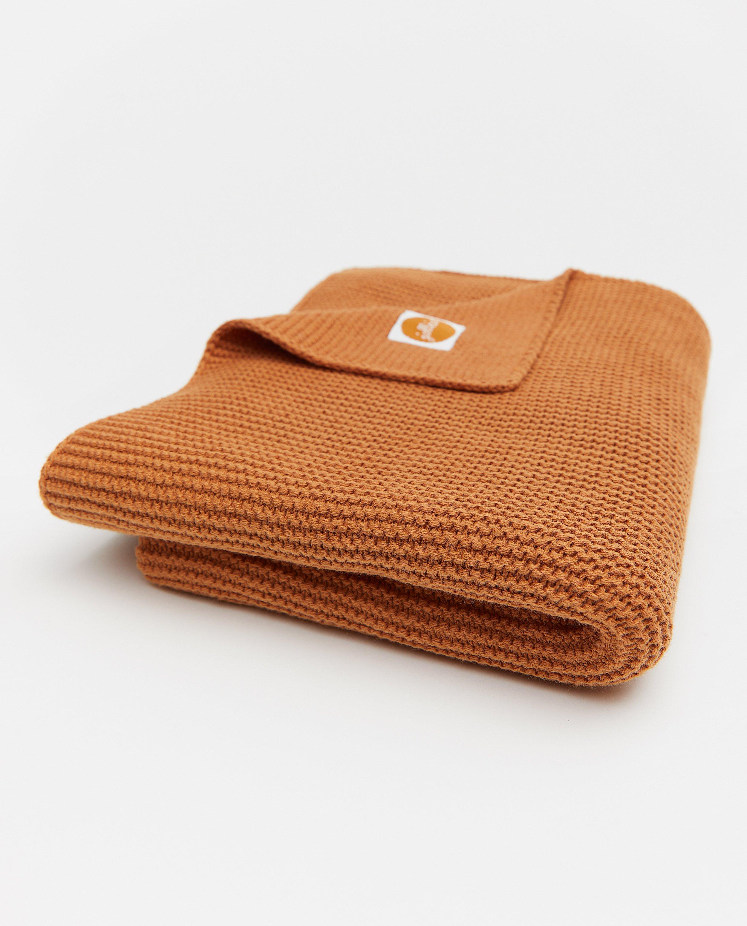 Accessoires pour bébés - Couverture en tricot 75 x 100 cm Jollein