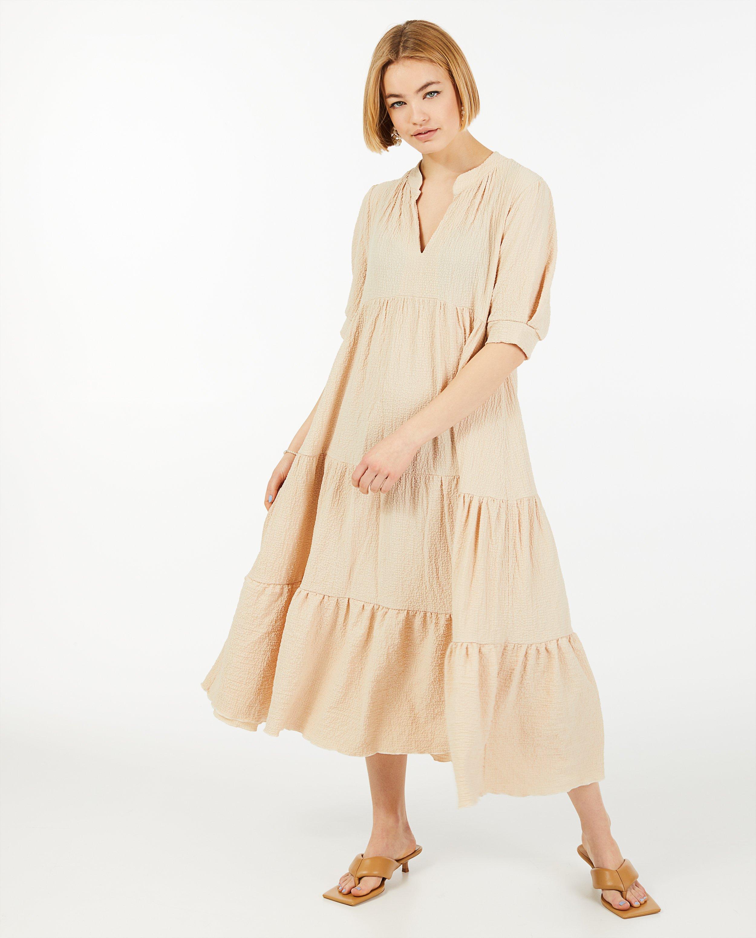 Robes - Robe beige Ella Italia