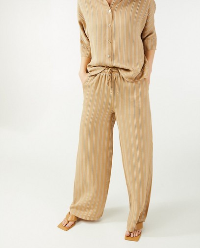 Pantalon palazzo à rayures Ella Italia Pantalon palazzo à rayures Ella Italia
