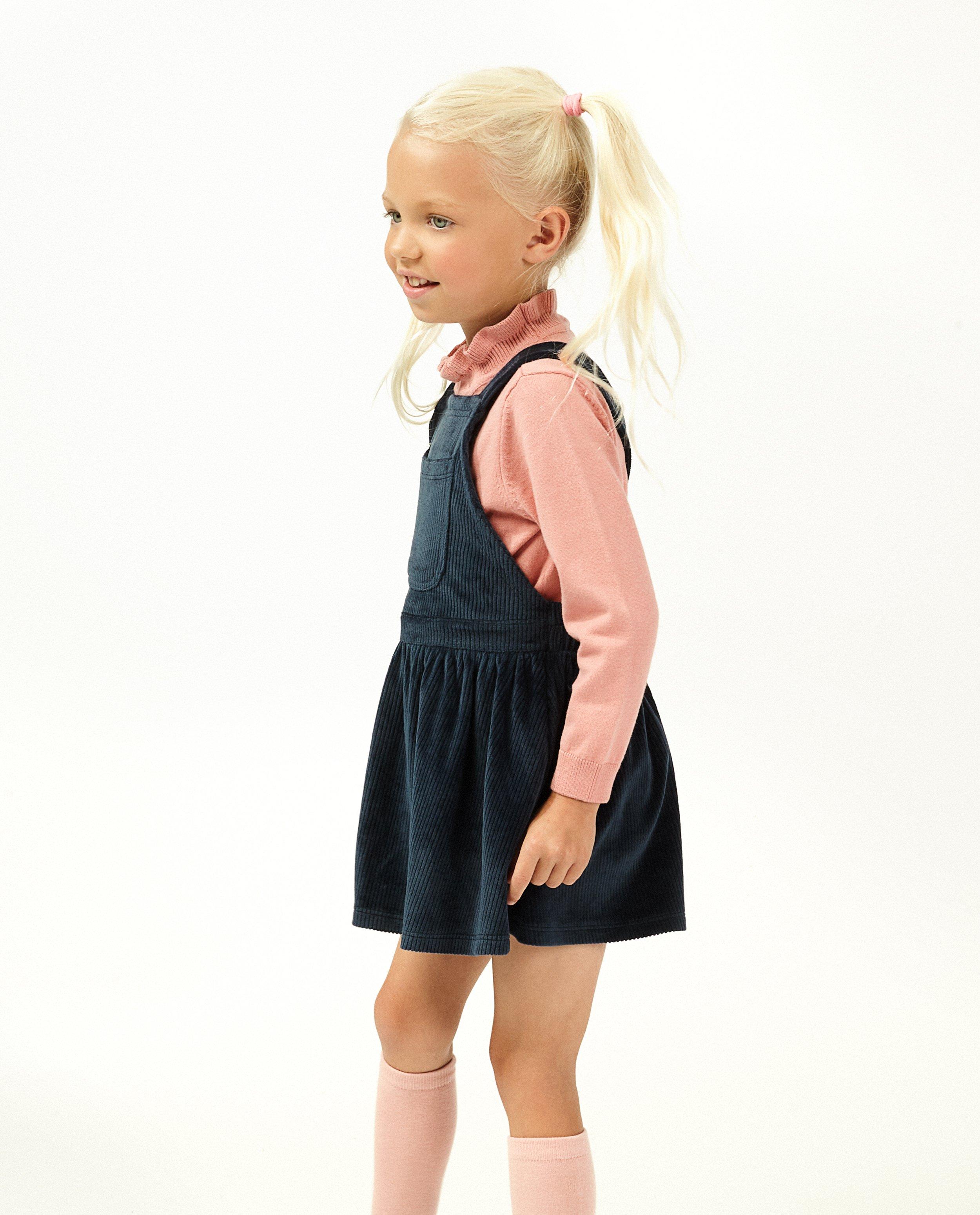 Robes - Robe en velours côtelé rose BESTies