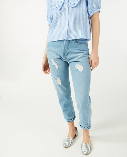 Jeans bleu destroyed Ella Italia Jeans bleu destroyed Ella Italia