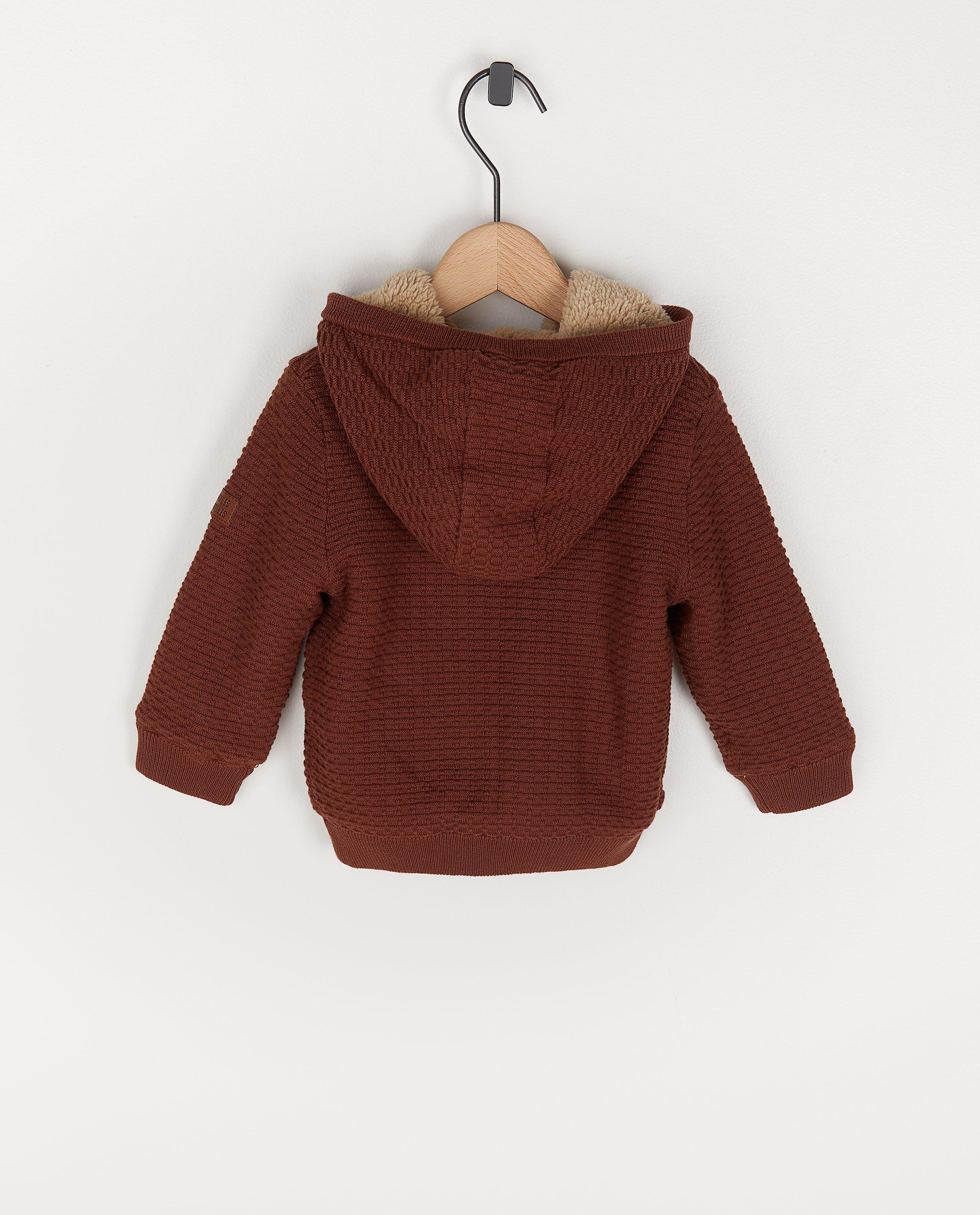 Teddys - Veste réversible avec peluche - unisexe