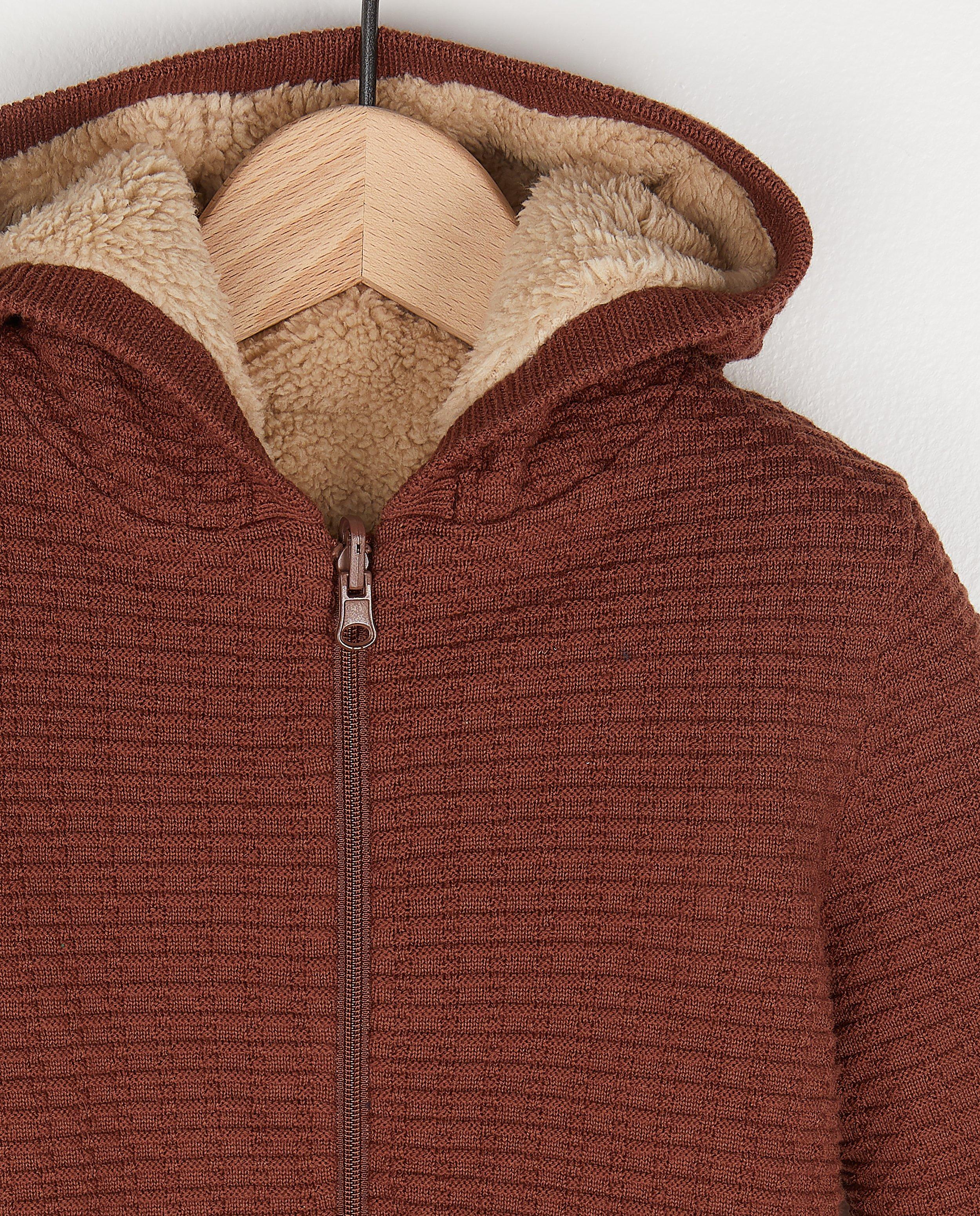 Teddys - Veste réversible avec peluche - unisexe