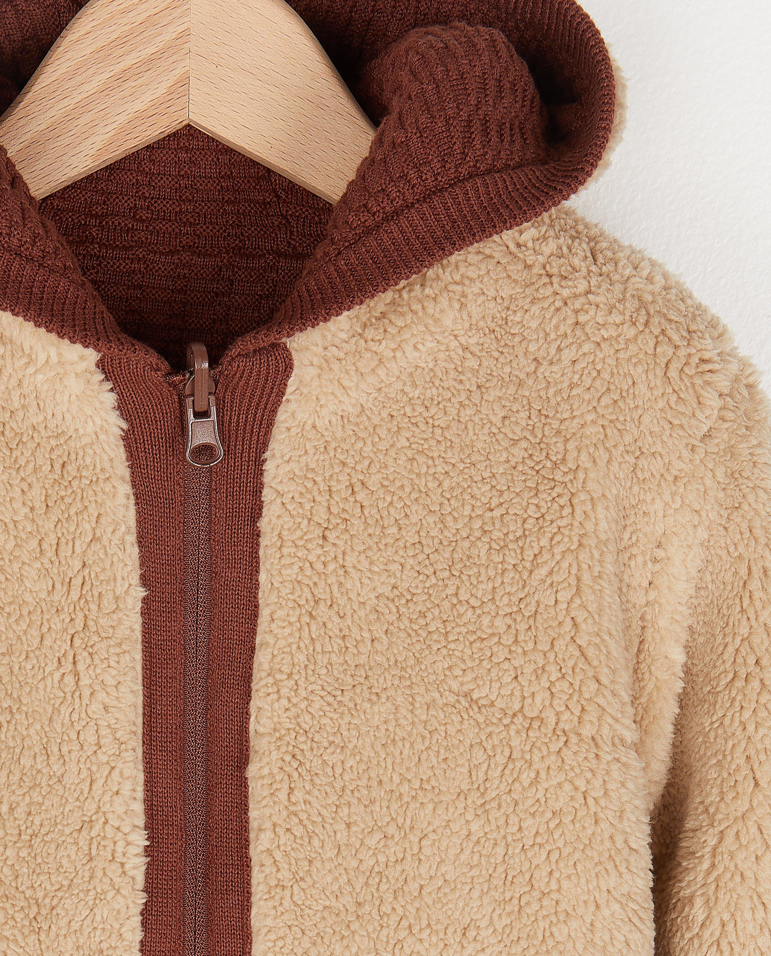 Teddys - Veste réversible avec peluche - unisexe