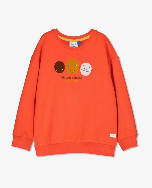 Sweaters - Unisex sweater met print fred + ginger