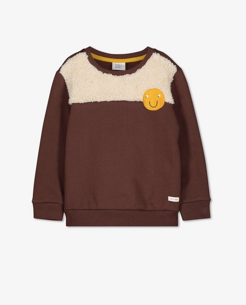 Sweaters - Bruine sweater met teddy fred + ginger