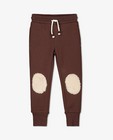Pantalons - Jogger brun en tissu peluche Fred + Ginger