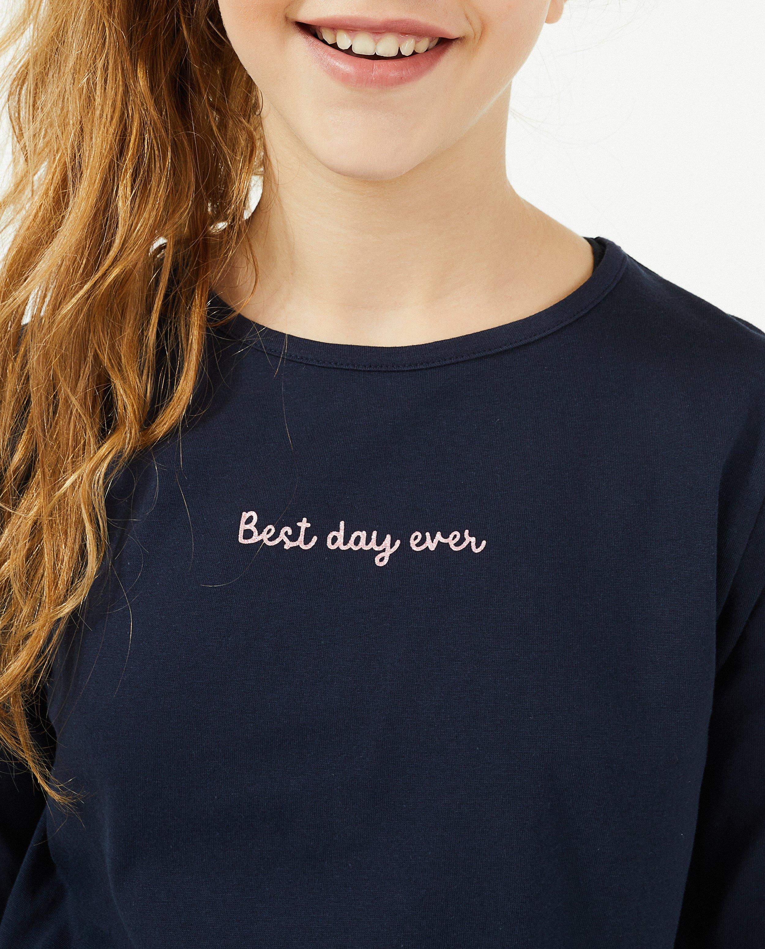 T-shirts - T-shirt à manches longues avec inscription BESTies