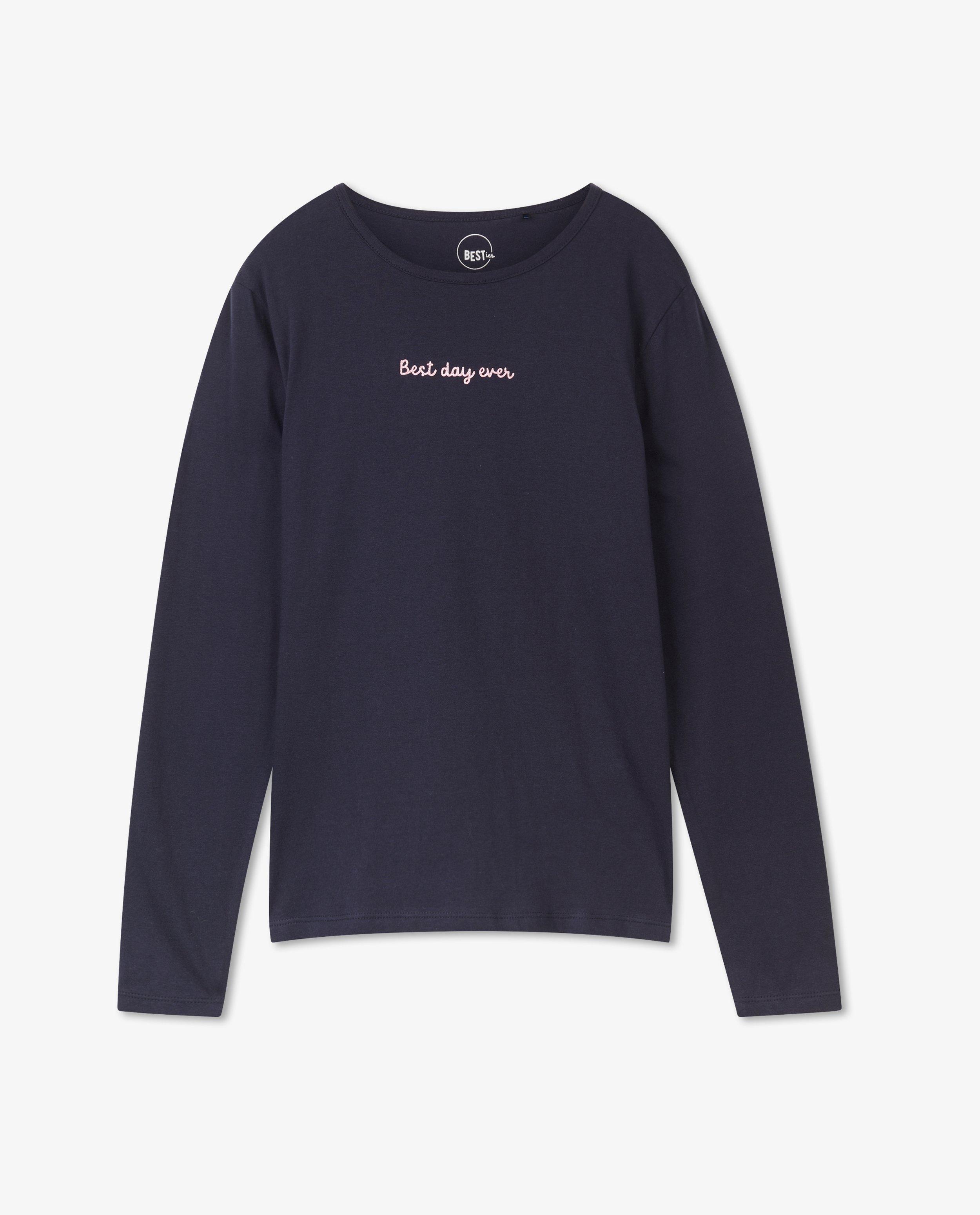 T-shirts - T-shirt à manches longues avec inscription BESTies