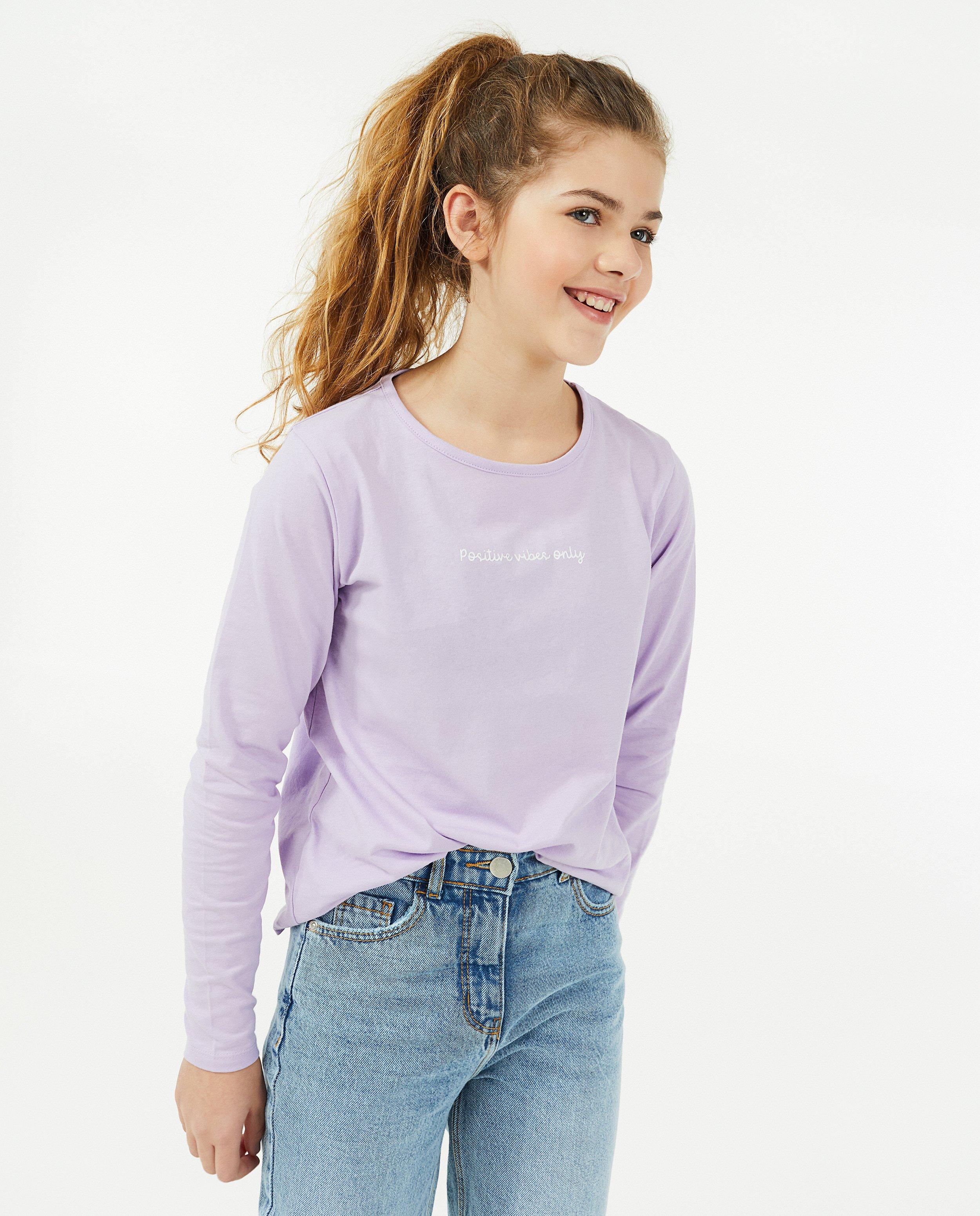 T-shirts - T-shirt à manches longues avec inscription BESTies
