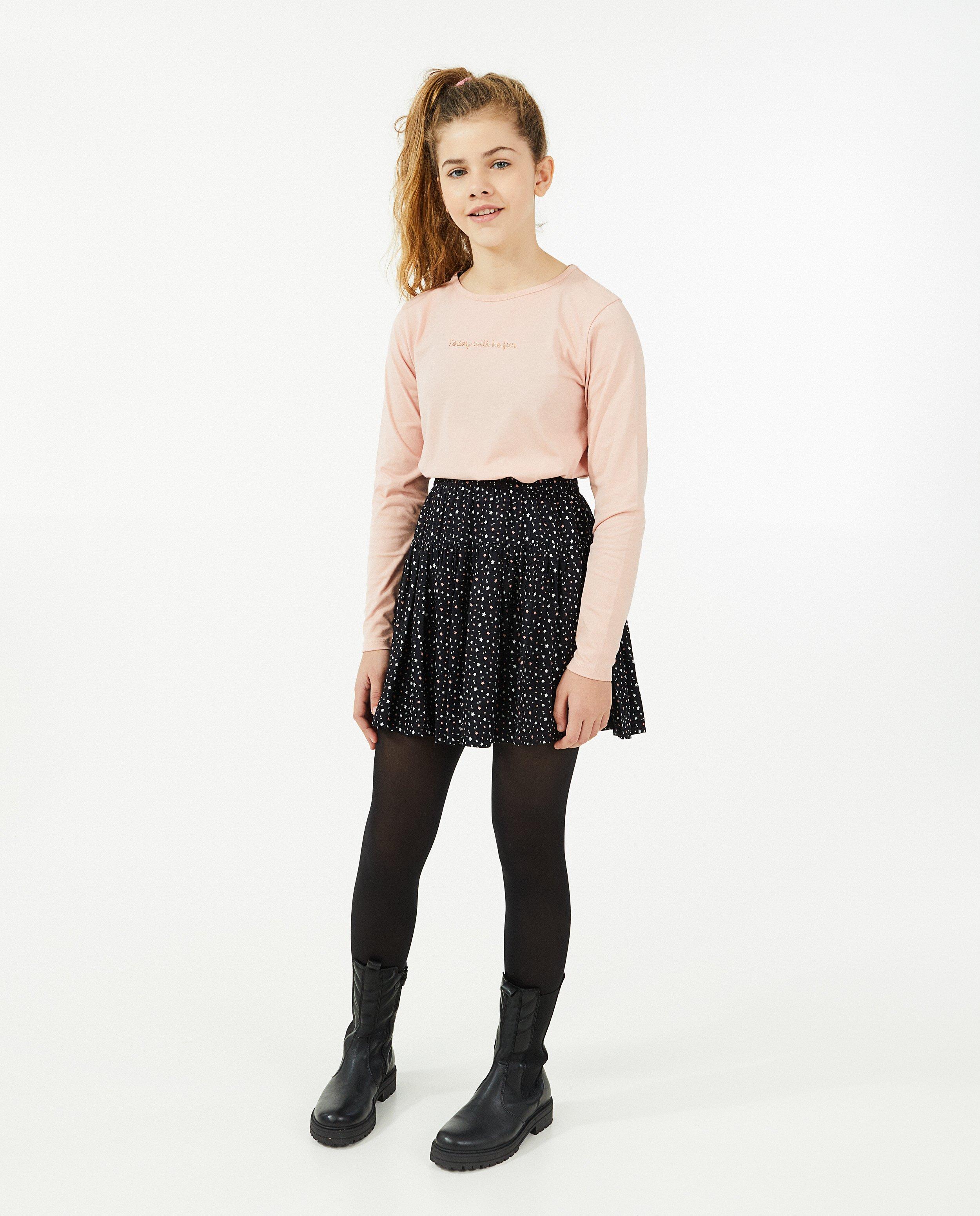 Longsleeve met opschrift BESTies - in roze - Besties