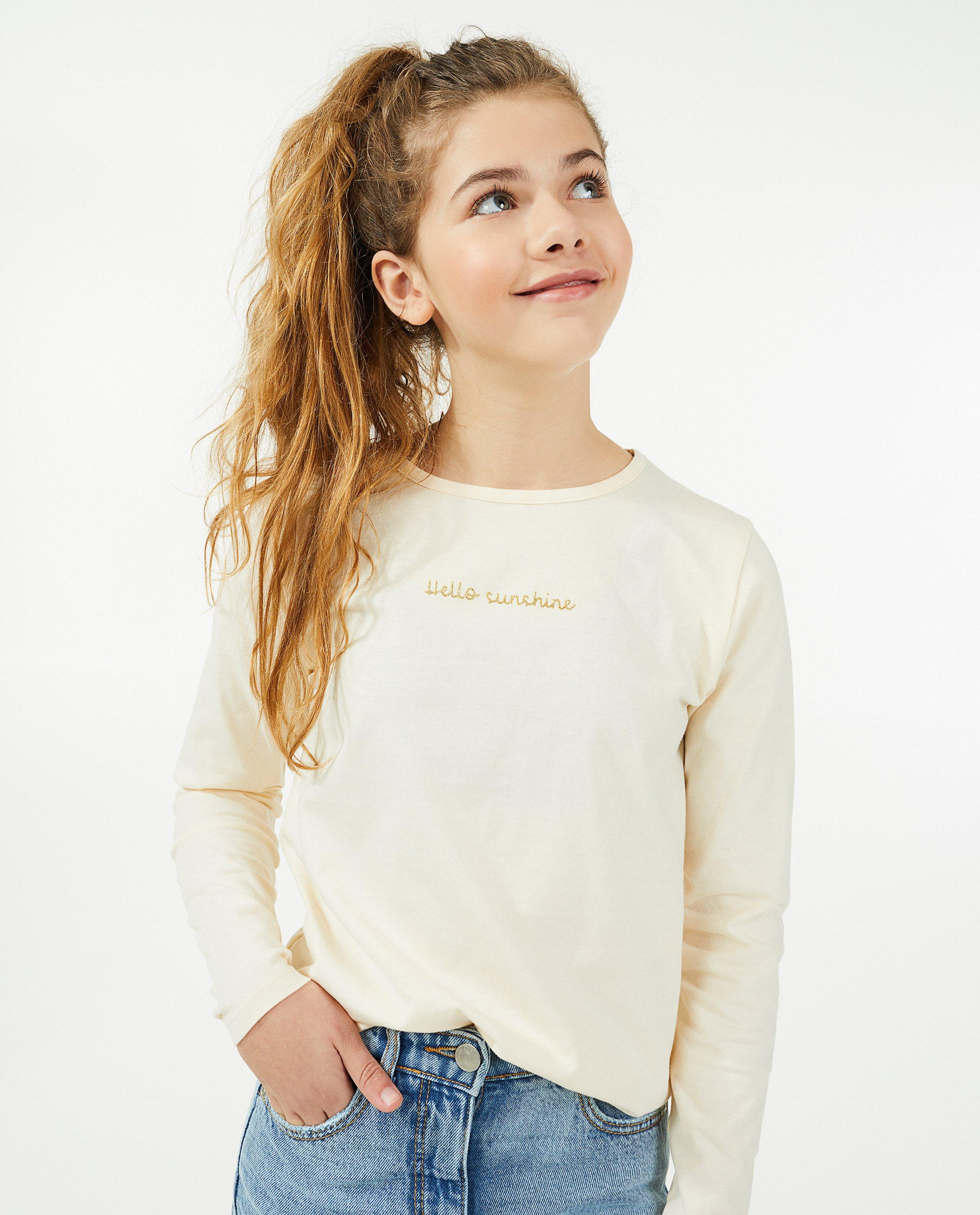 T-shirts - T-shirt à manches longues avec inscription BESTies