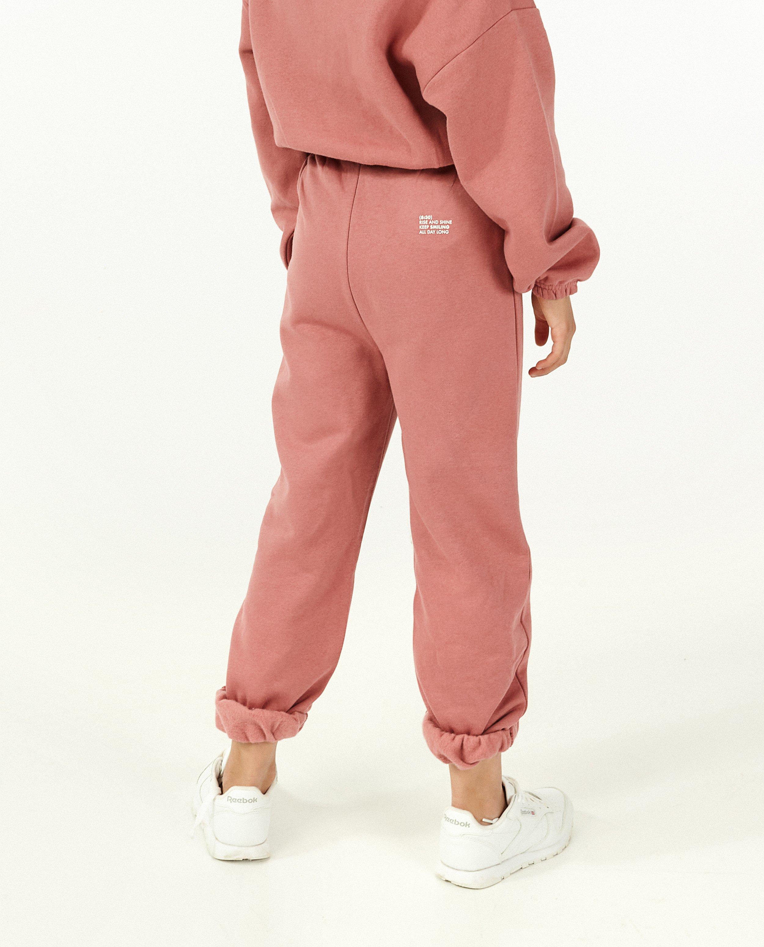 Pantalons - Jogger brun-orange