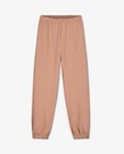 Pantalons - Jogger brun-orange
