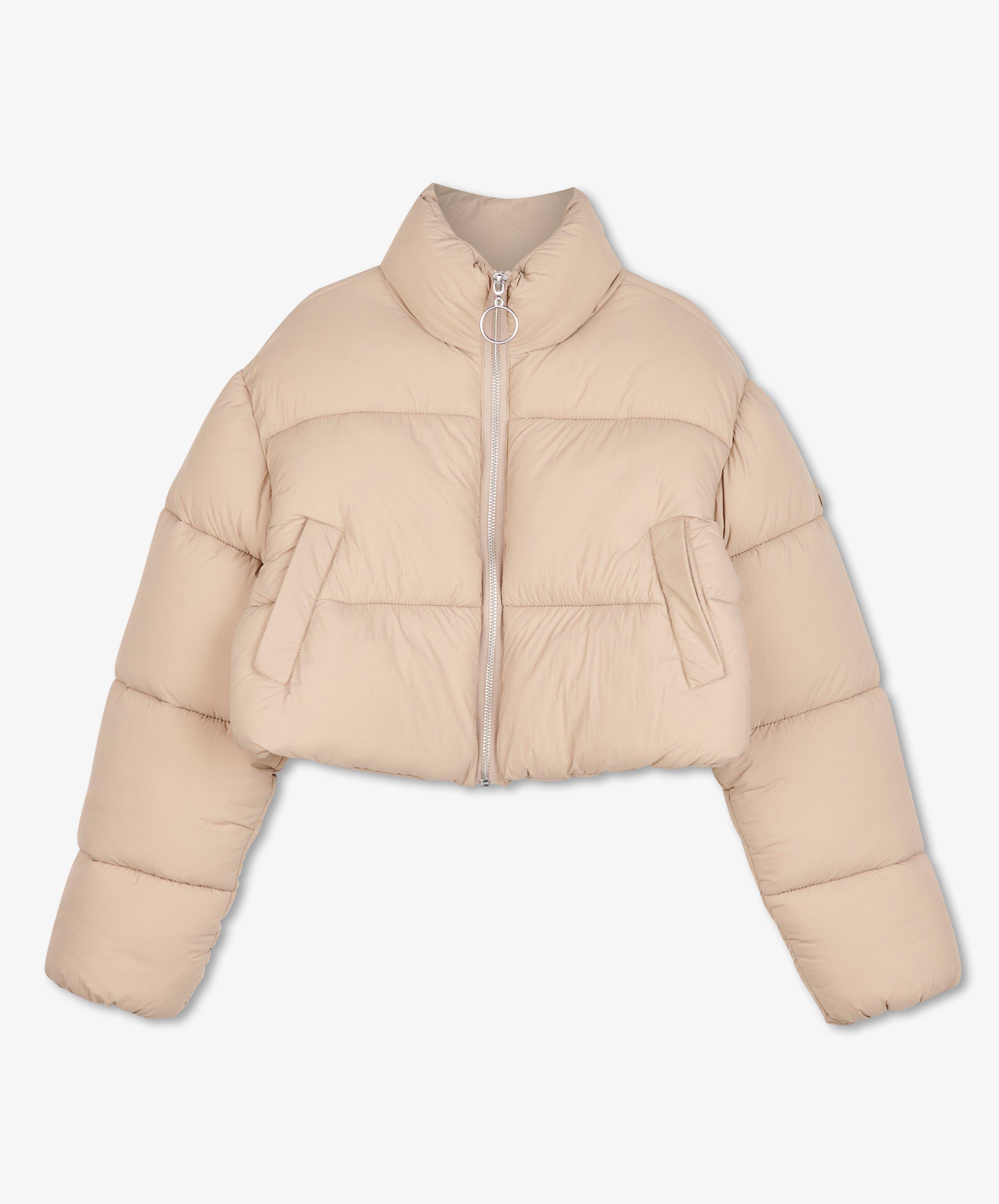 Donsjassen - Cropped puffer jacket Nour en Fatma