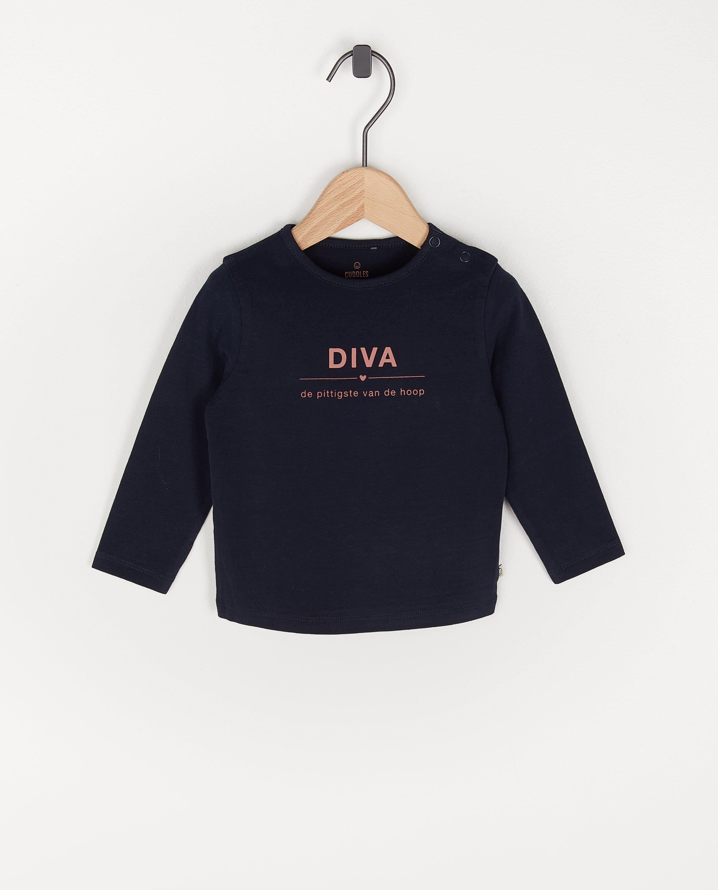 Roze longsleeve met NL opschrift - stretch - Cuddles and Smiles