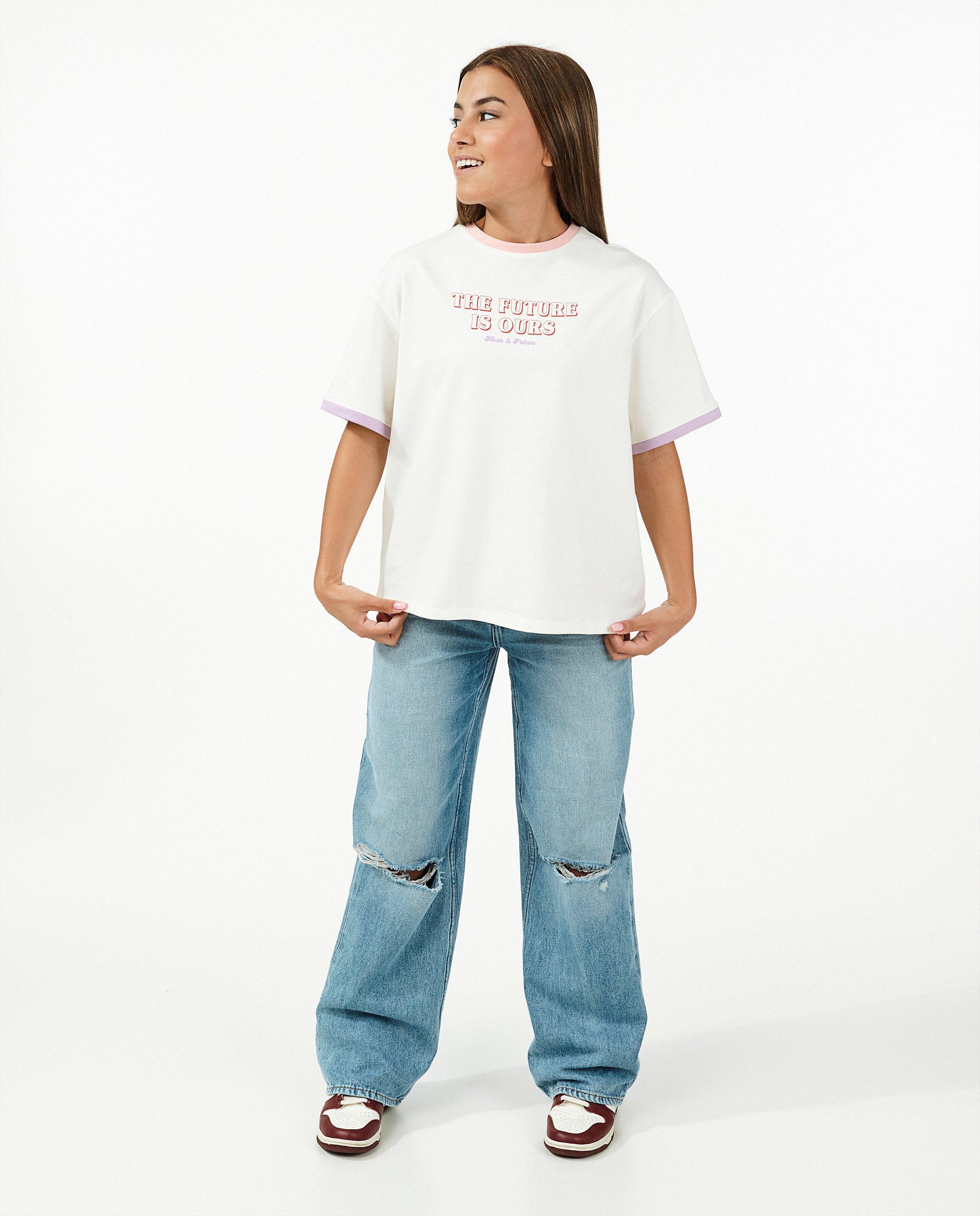 Jeans Mom ripped Nour & Fatma - avec du stretch - Nour en Fatma