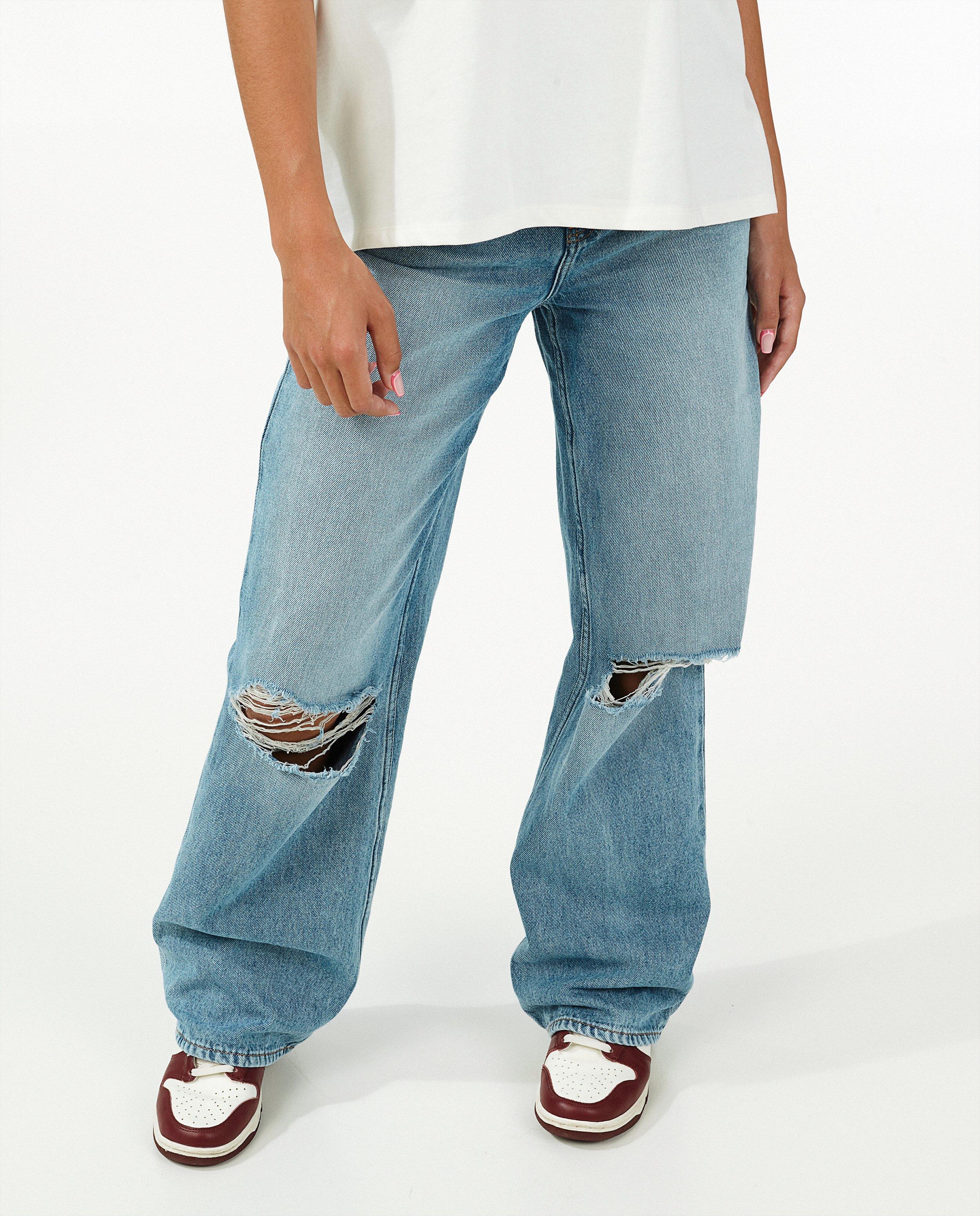 Jeans - Jeans Mom ripped Nour & Fatma