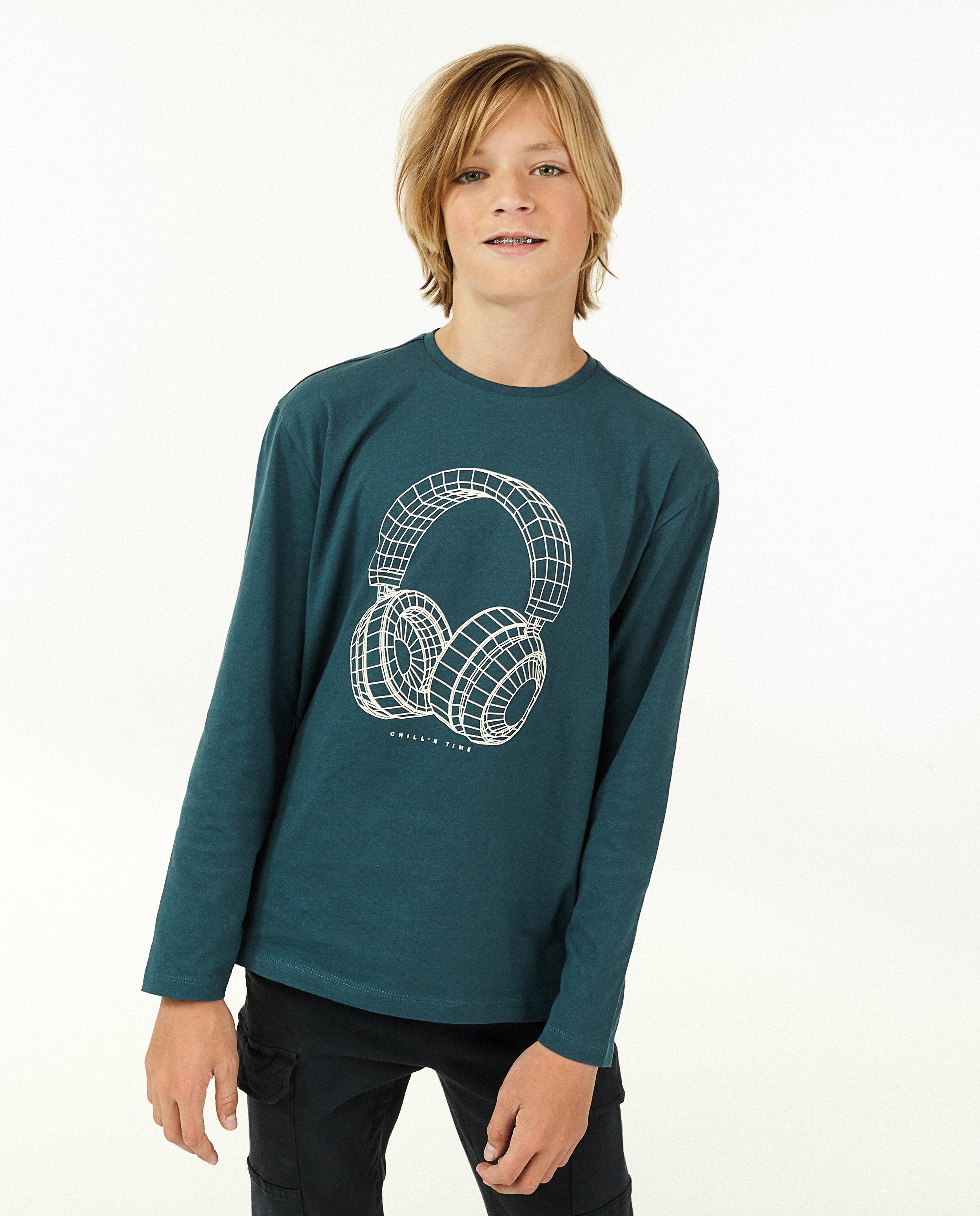 T-shirts - Longsleeve met rubberprint BESTies
