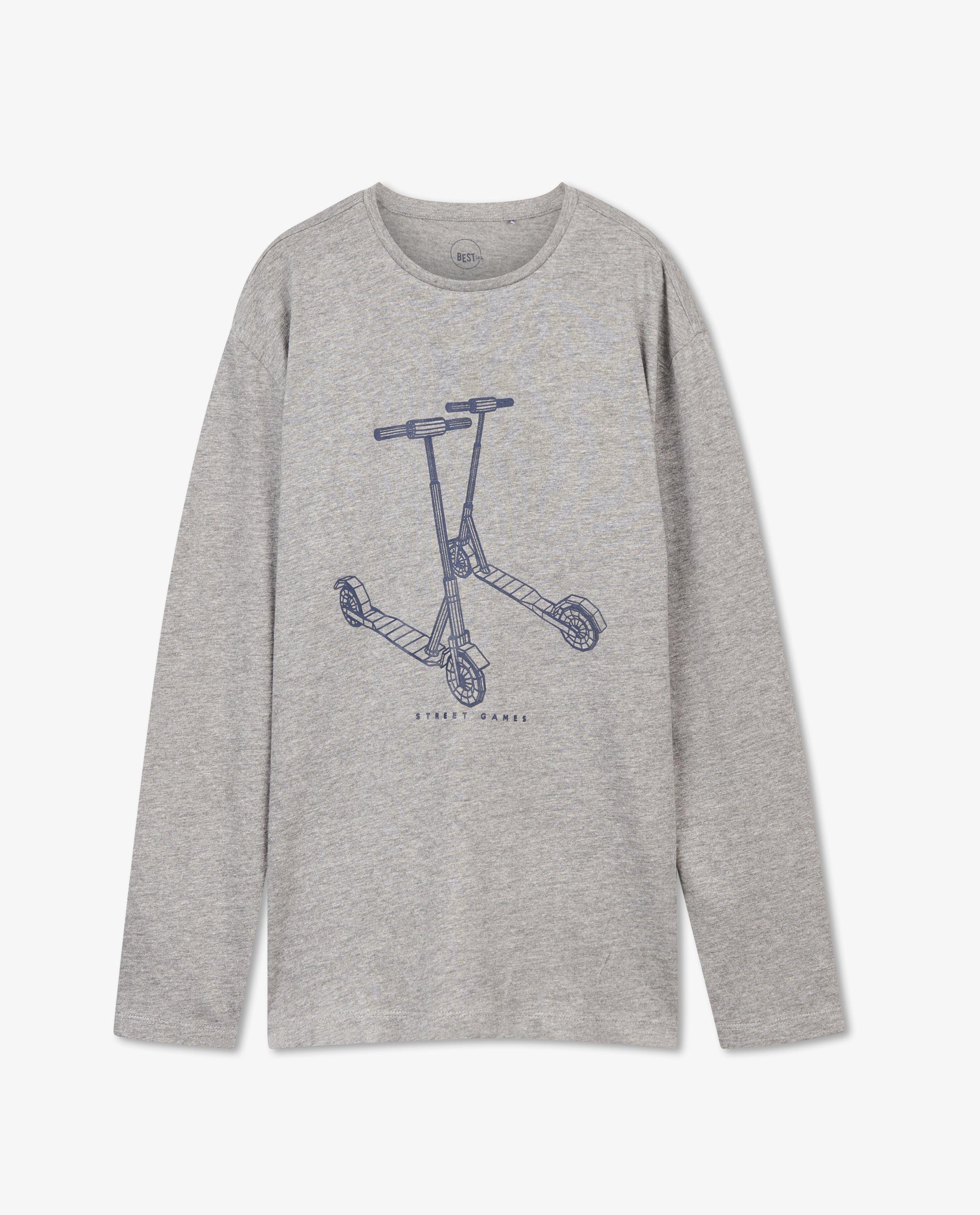 T-shirts - Longsleeve met rubberprint BESTies