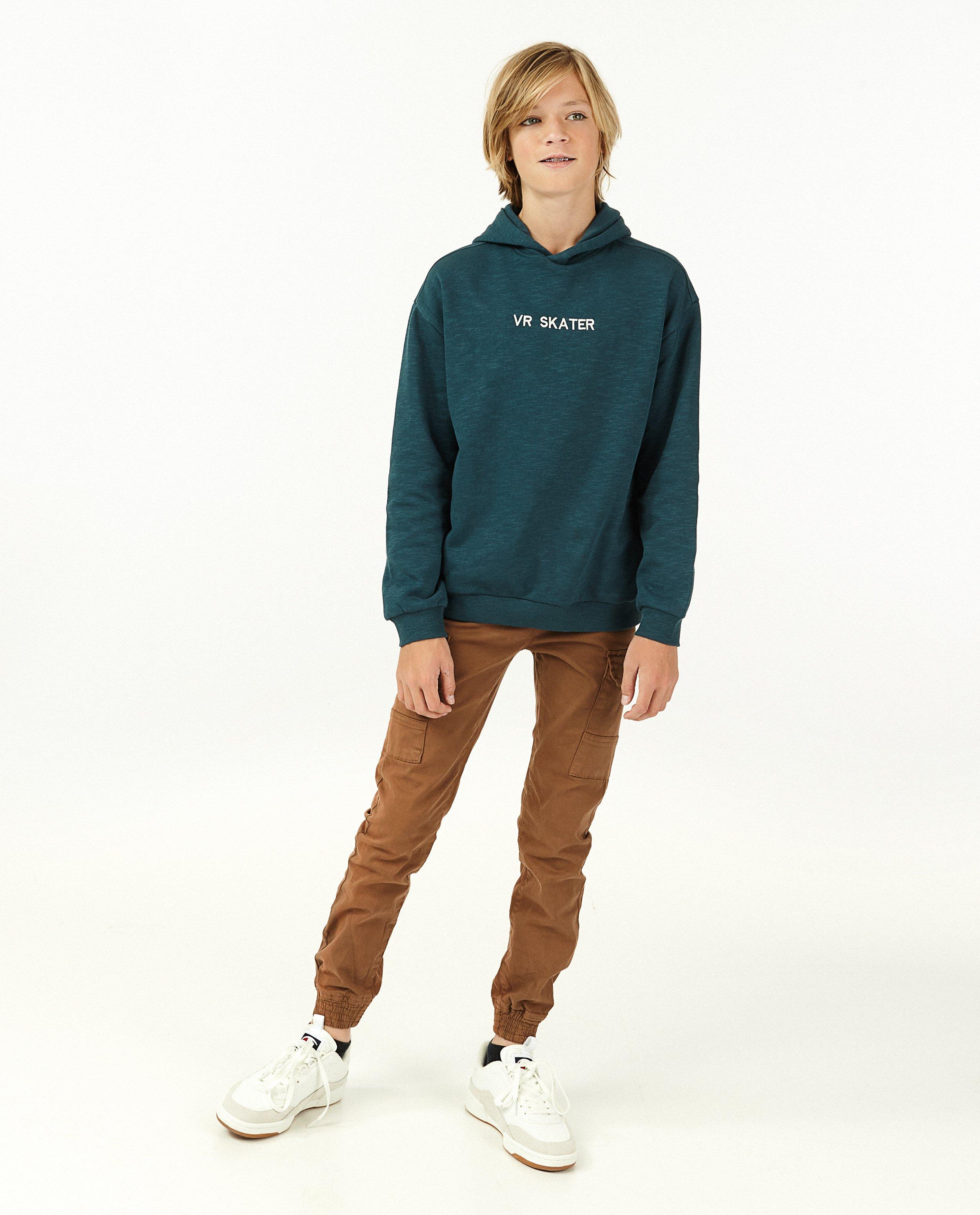 Beige hoodie met opschrift BESTies - geborduurd - Besties