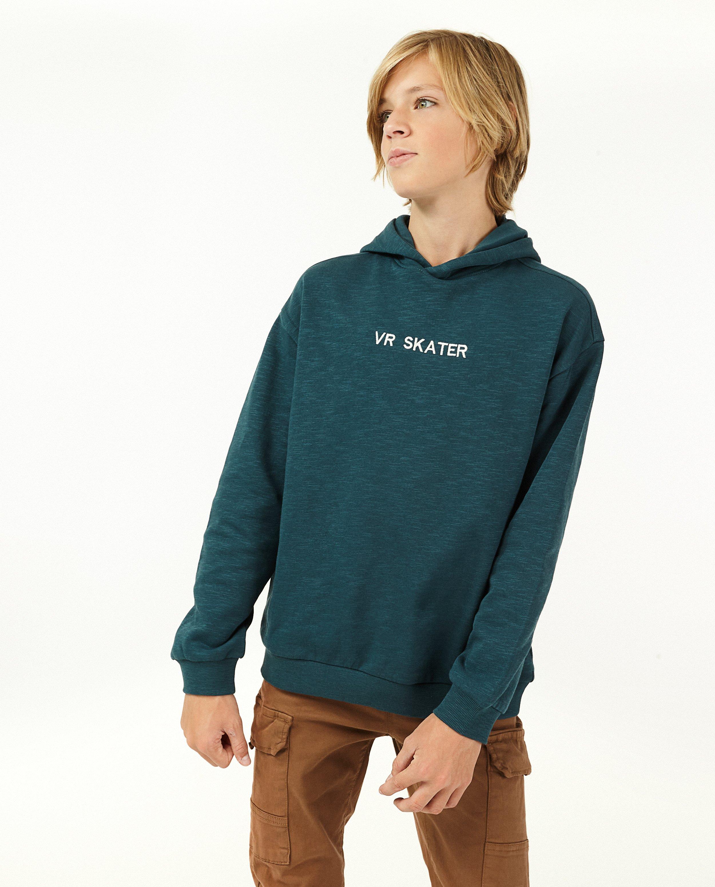 T-shirts - Beige hoodie met opschrift BESTies