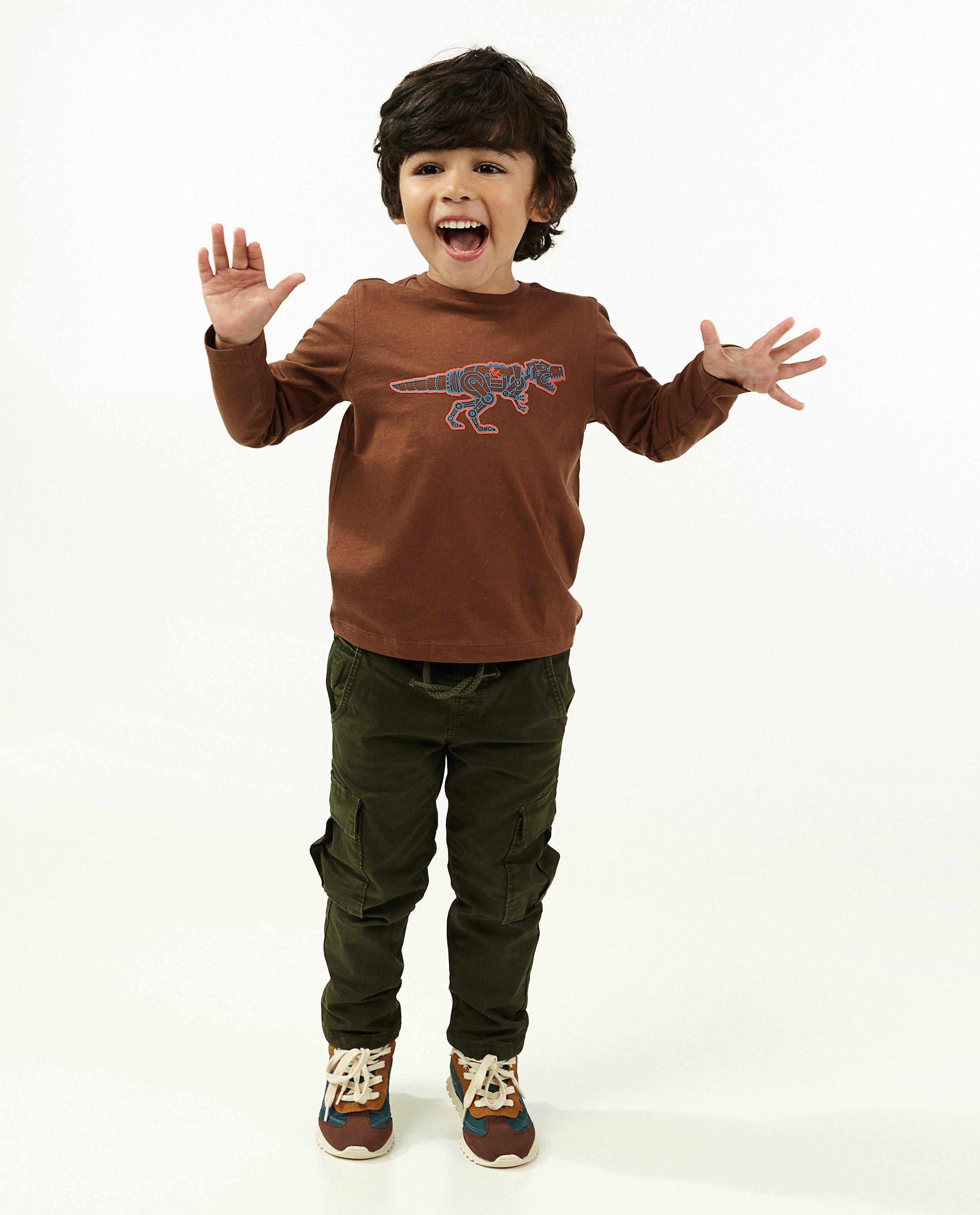 Longsleeve met print BESTies - rubberprint - Besties
