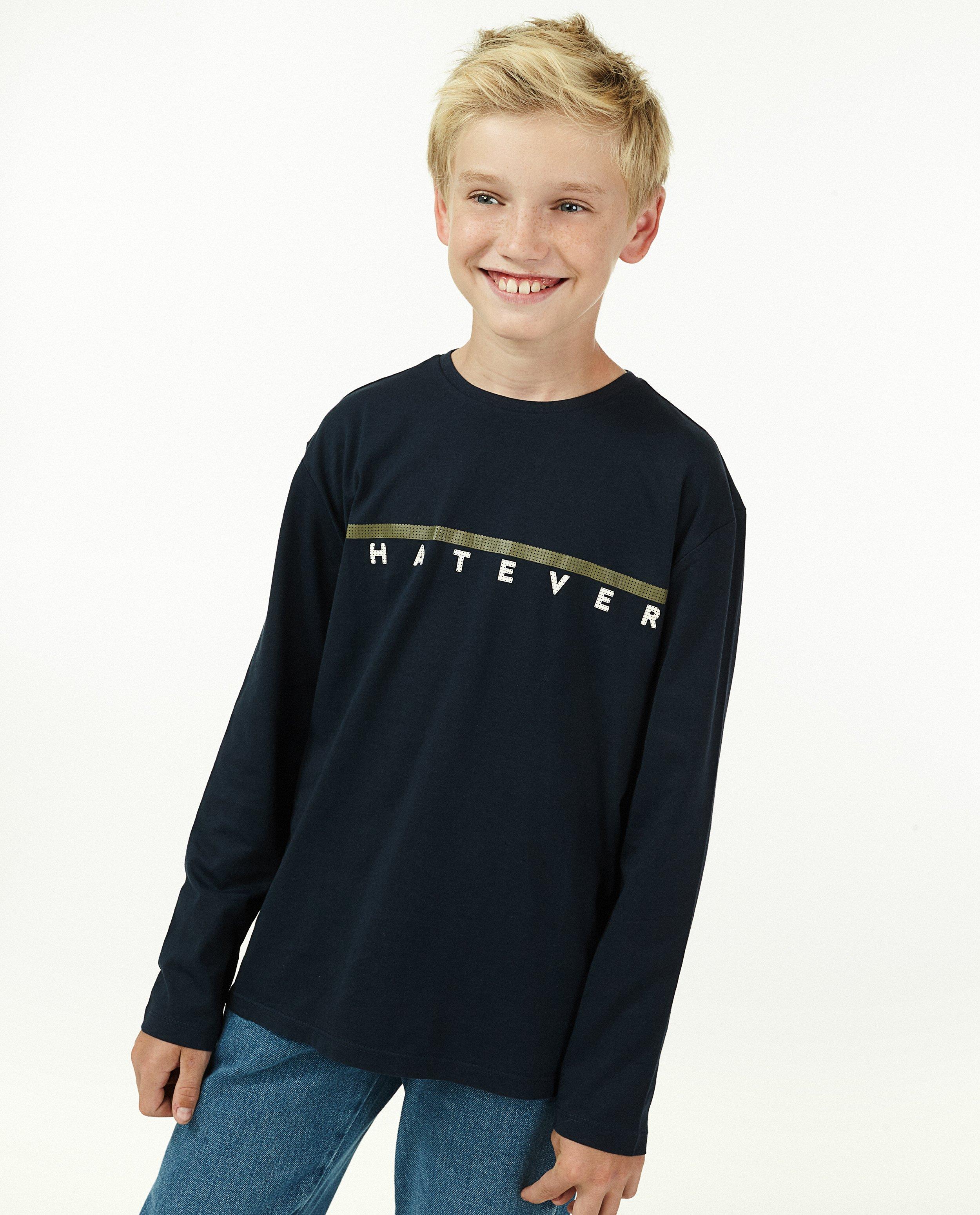 T-shirts - Longsleeve met print BESTies