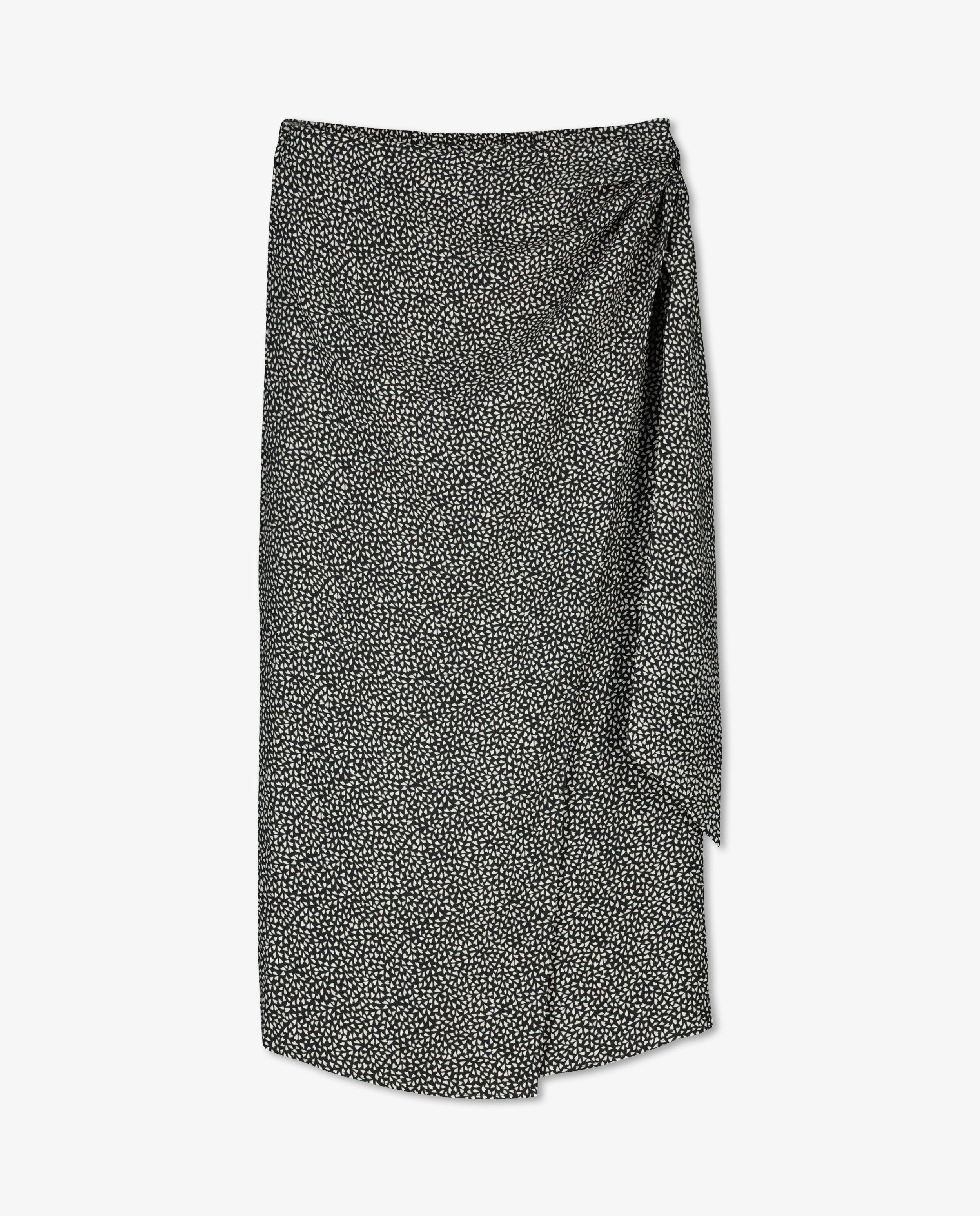 Rokken - Zwarte rok met print JoliRonde